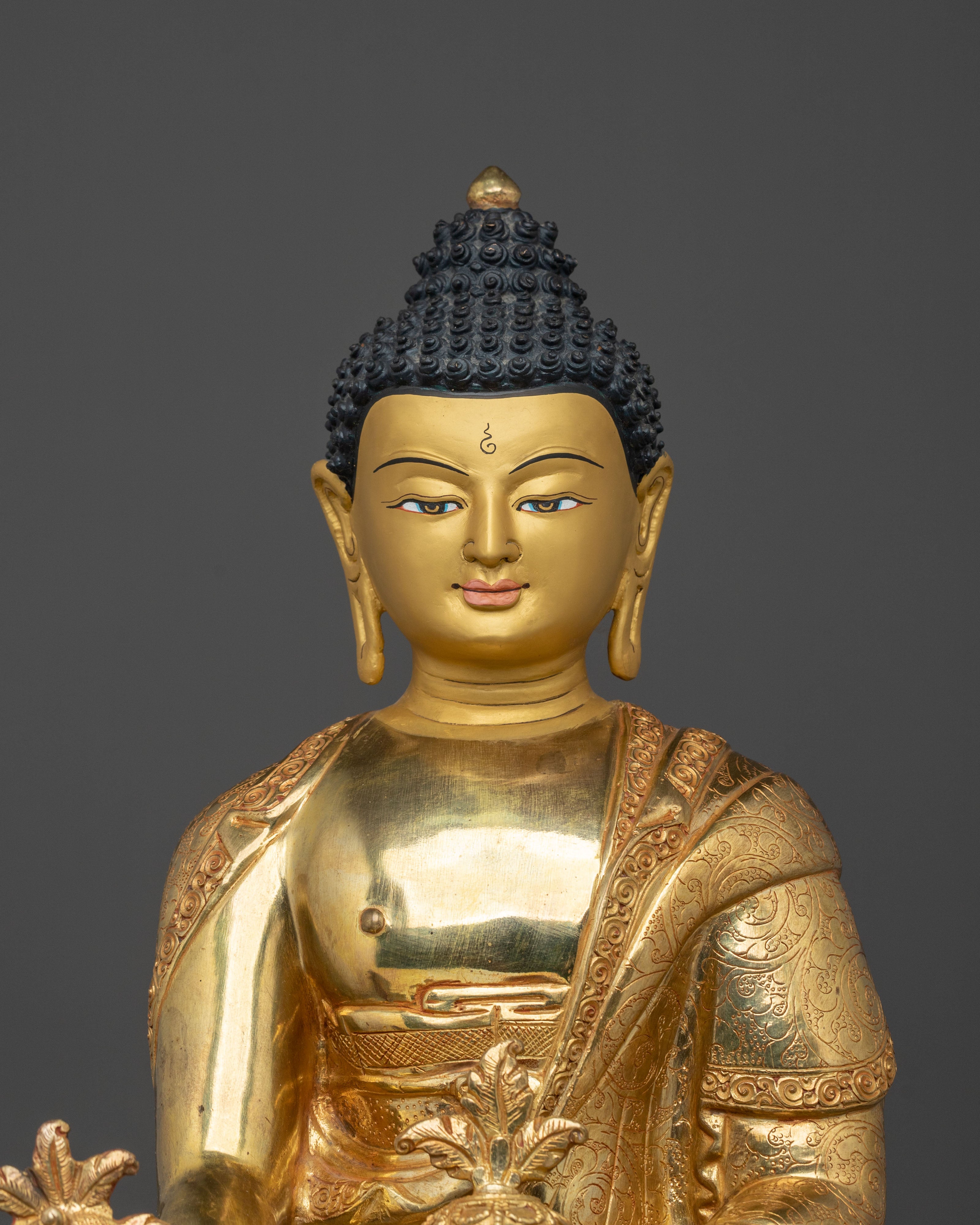 Medicine Buddha Compassionate Healer Statue