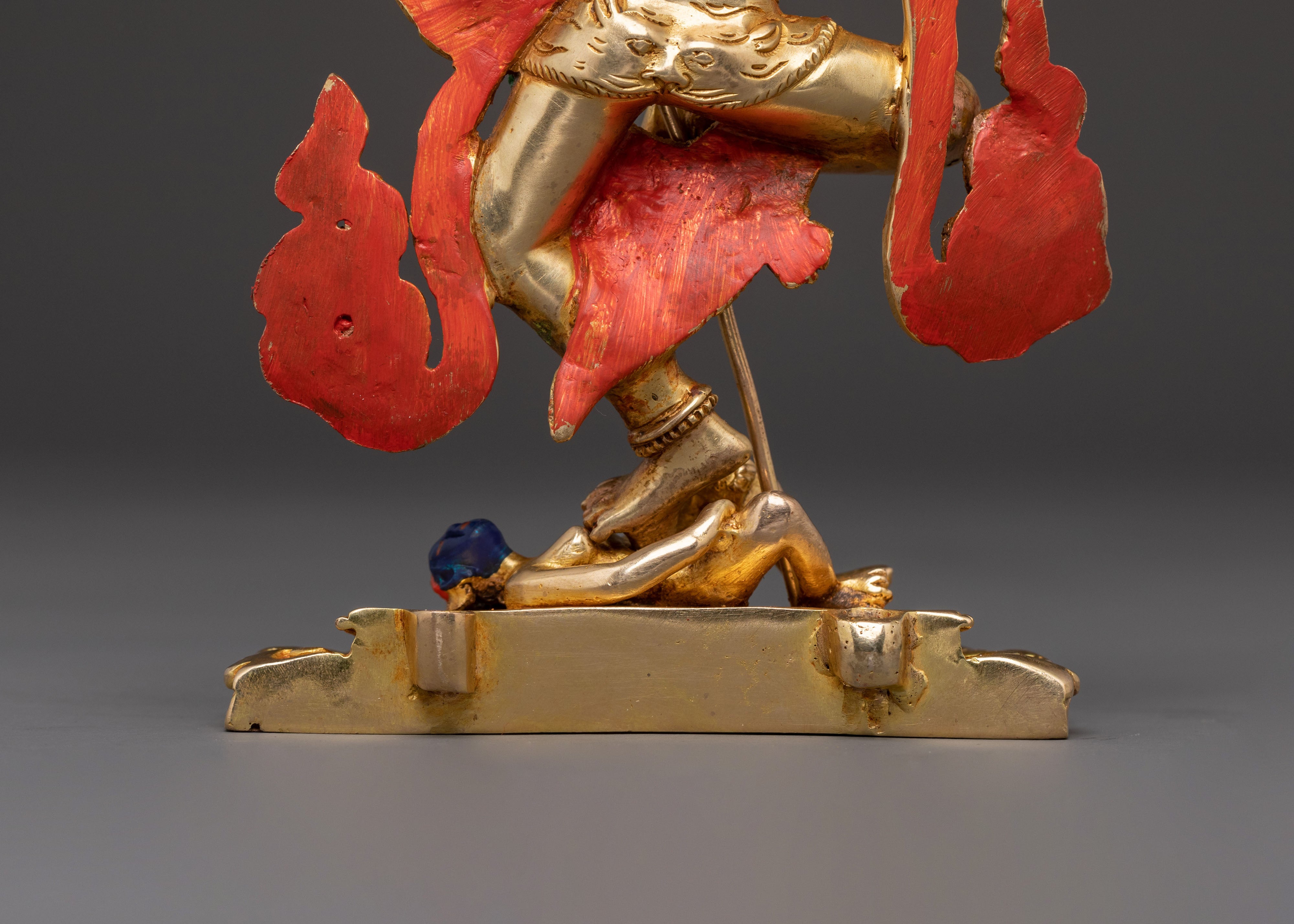 Dorje Phagmo 24K Gold Gilded Statue | Vajrayana Tantric Deity