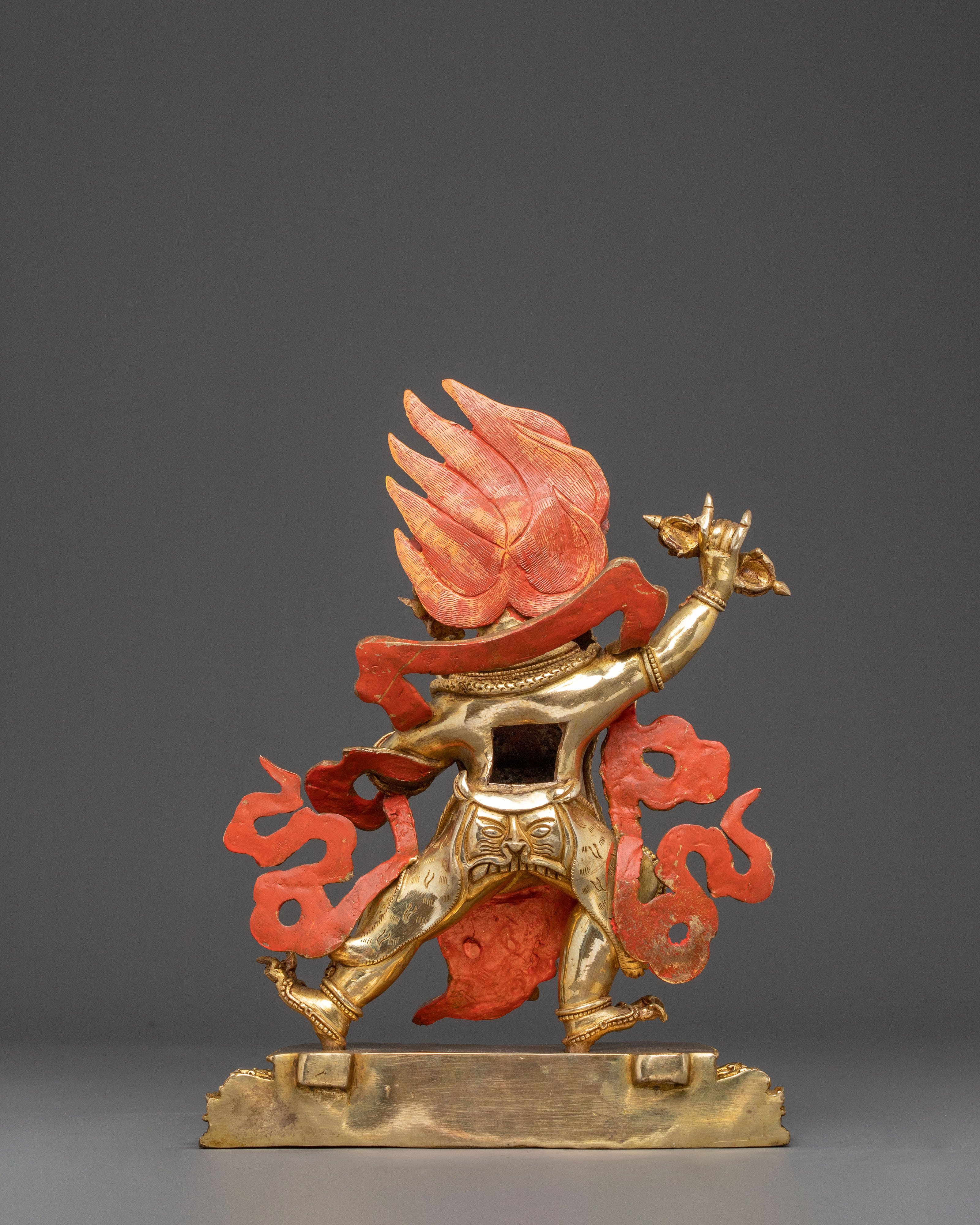 Handmade Statue of Dharma Protector Vajrapani | Wrathful Bodhisattva