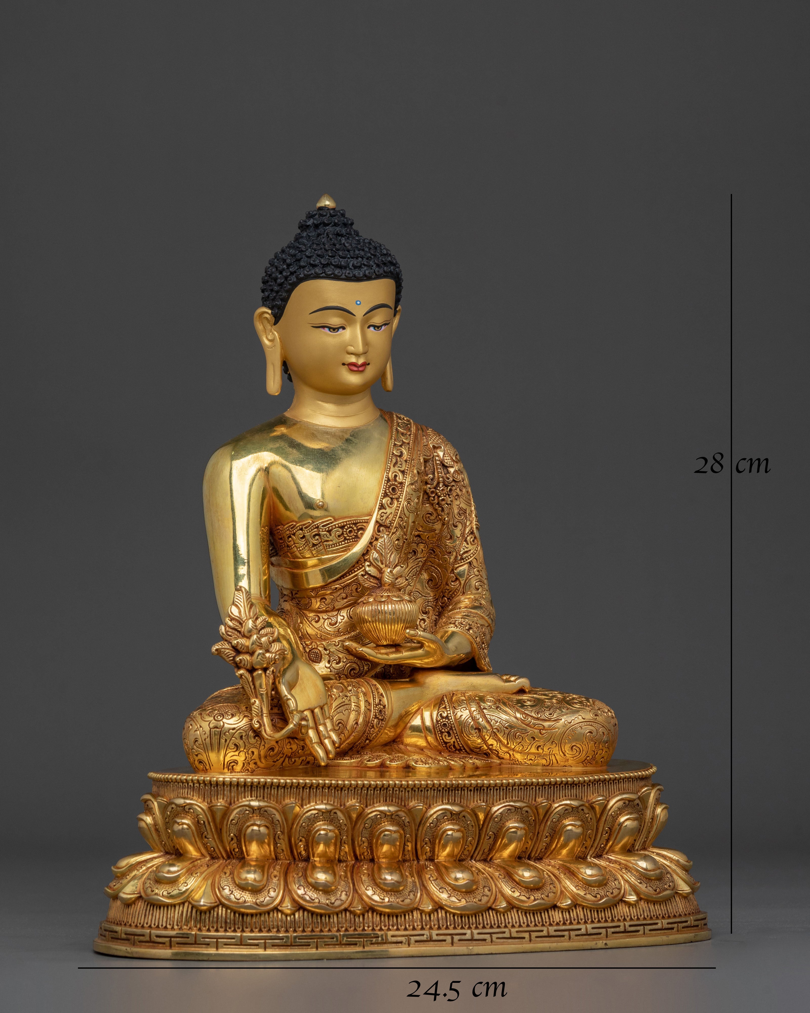 Medicine Buddha Sculpture | Healing Deity