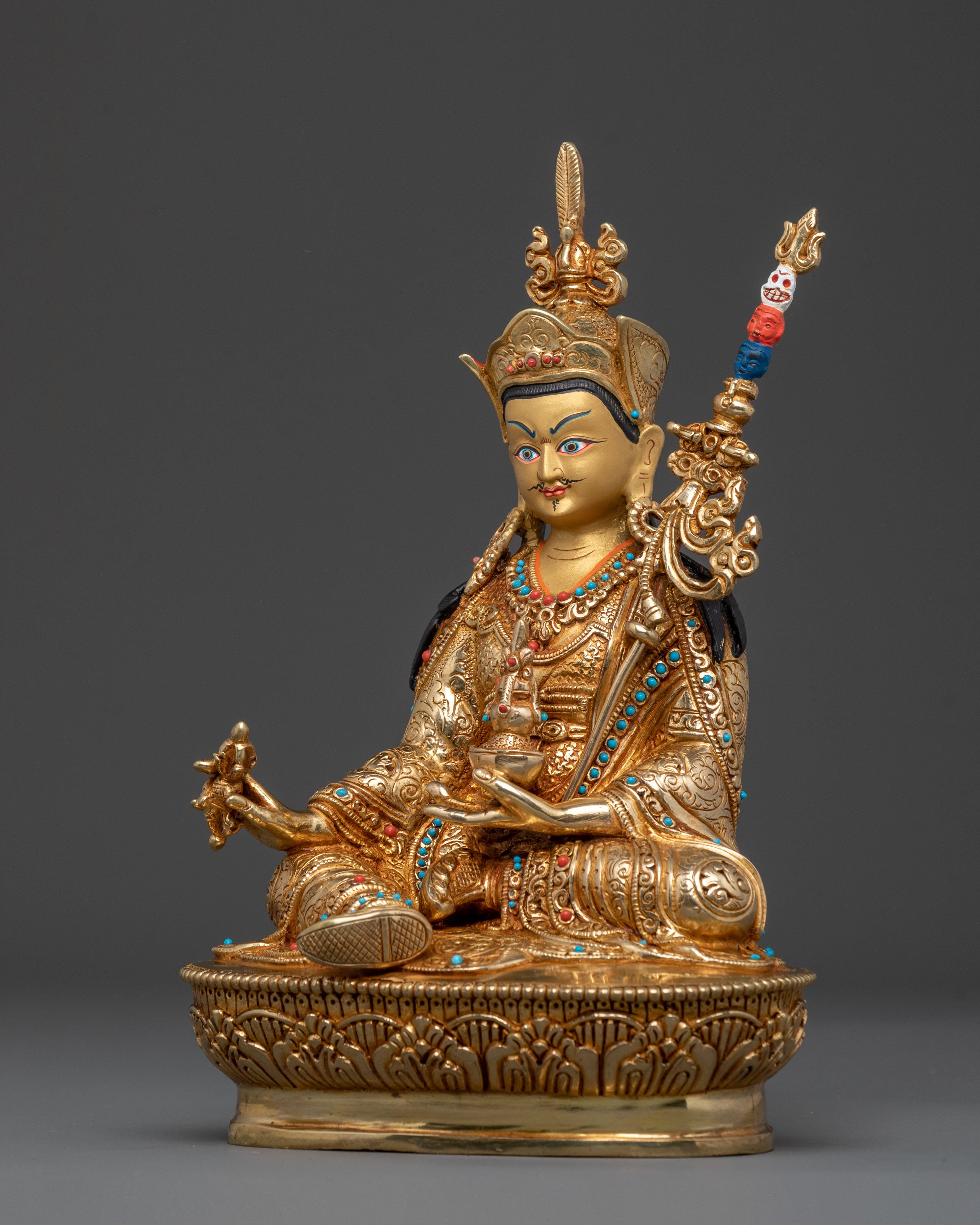 Guru Rinpoche Statue | Tibetan Buddhist Teacher