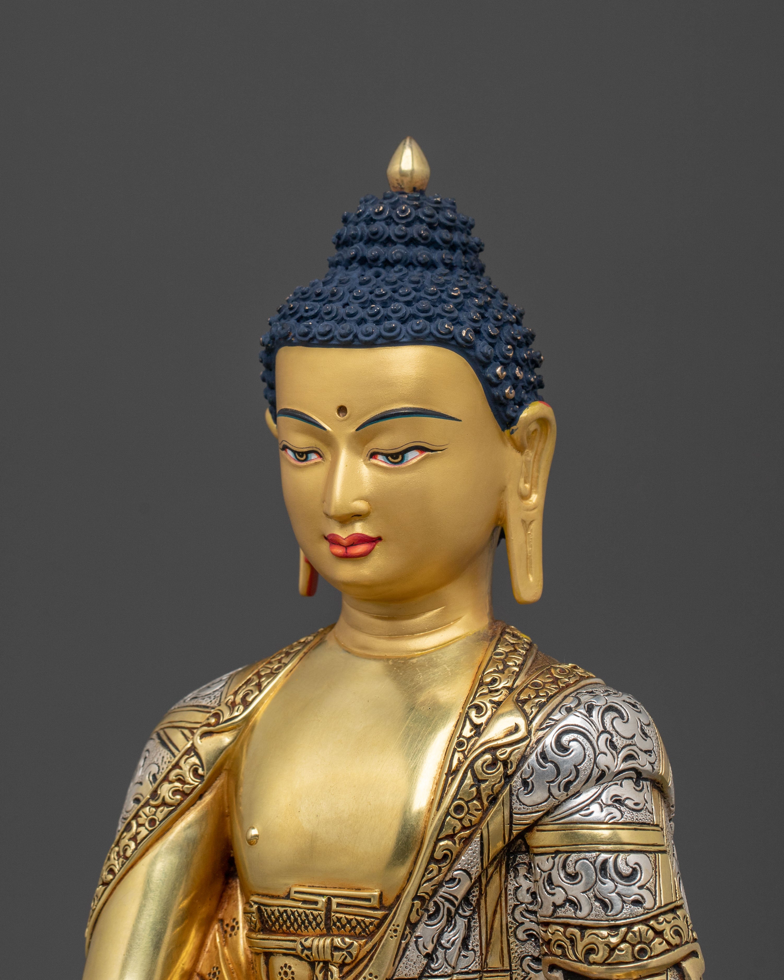 Nepalese Shakyamuni Buddha Meditation Statue