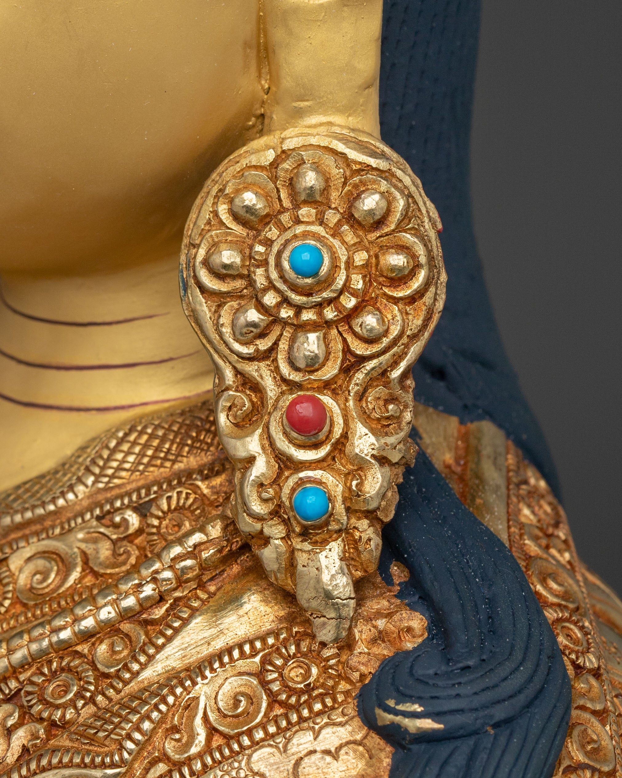 The Precious Master Guru Rinpoche Statue | Buddhist Sculpture for Blessings