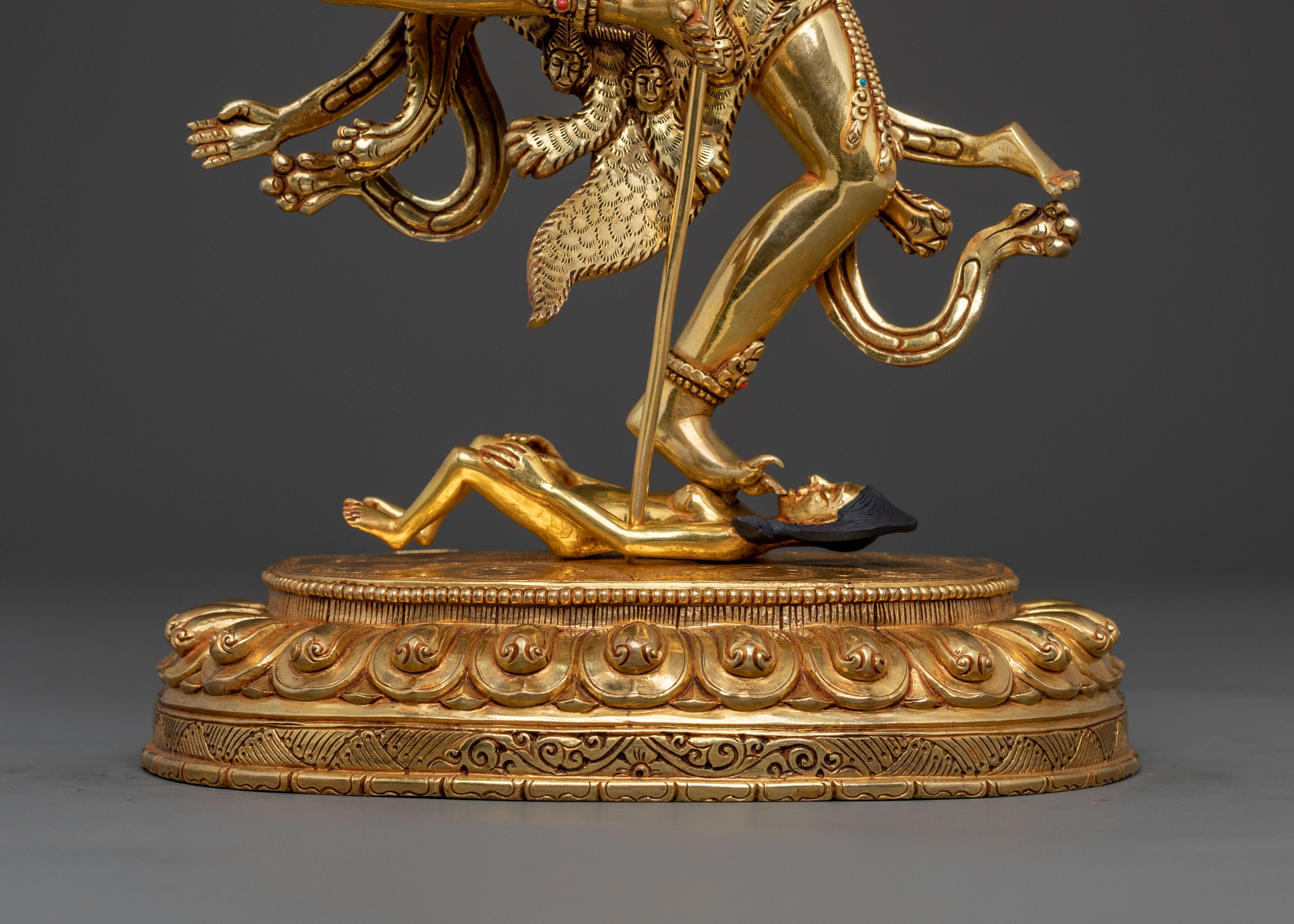 Troma Nagmo Statue: Wrathful Wisdom Goddess of Transformation