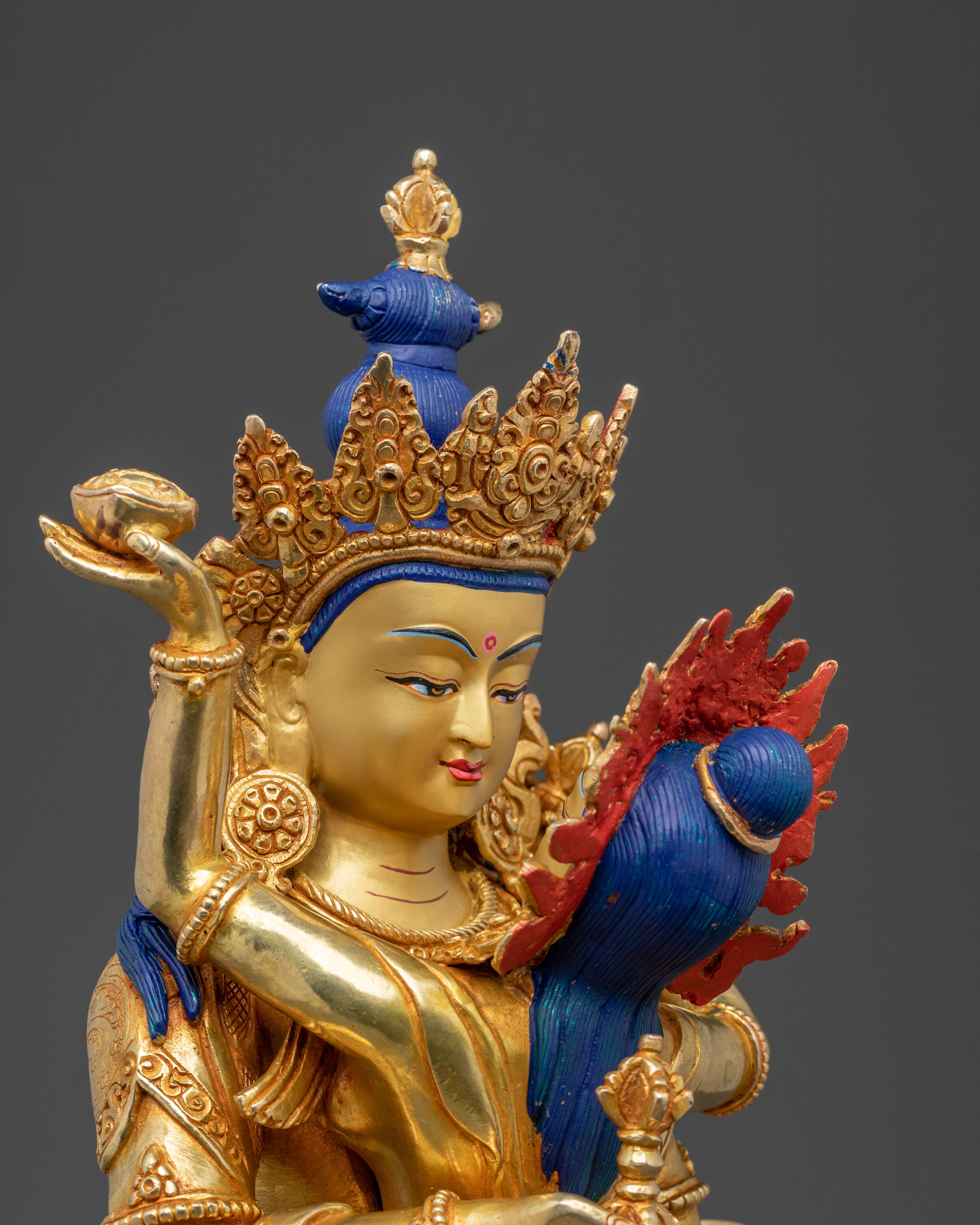 Vajrasattva With Consort Spiritual Healing Statue - Purification Serenity