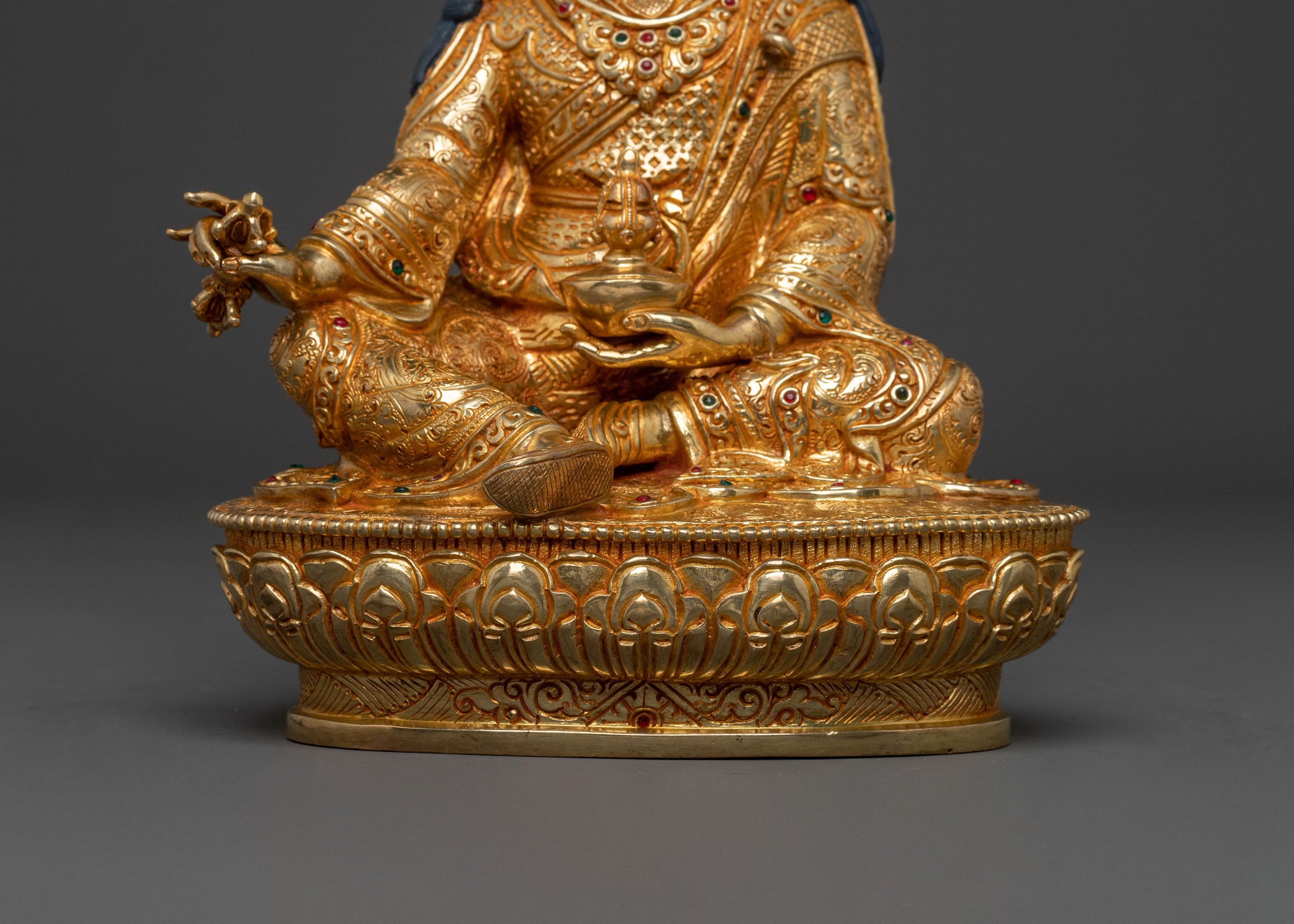 Guru Rinpoche Statue for Blessings | Altar Decor