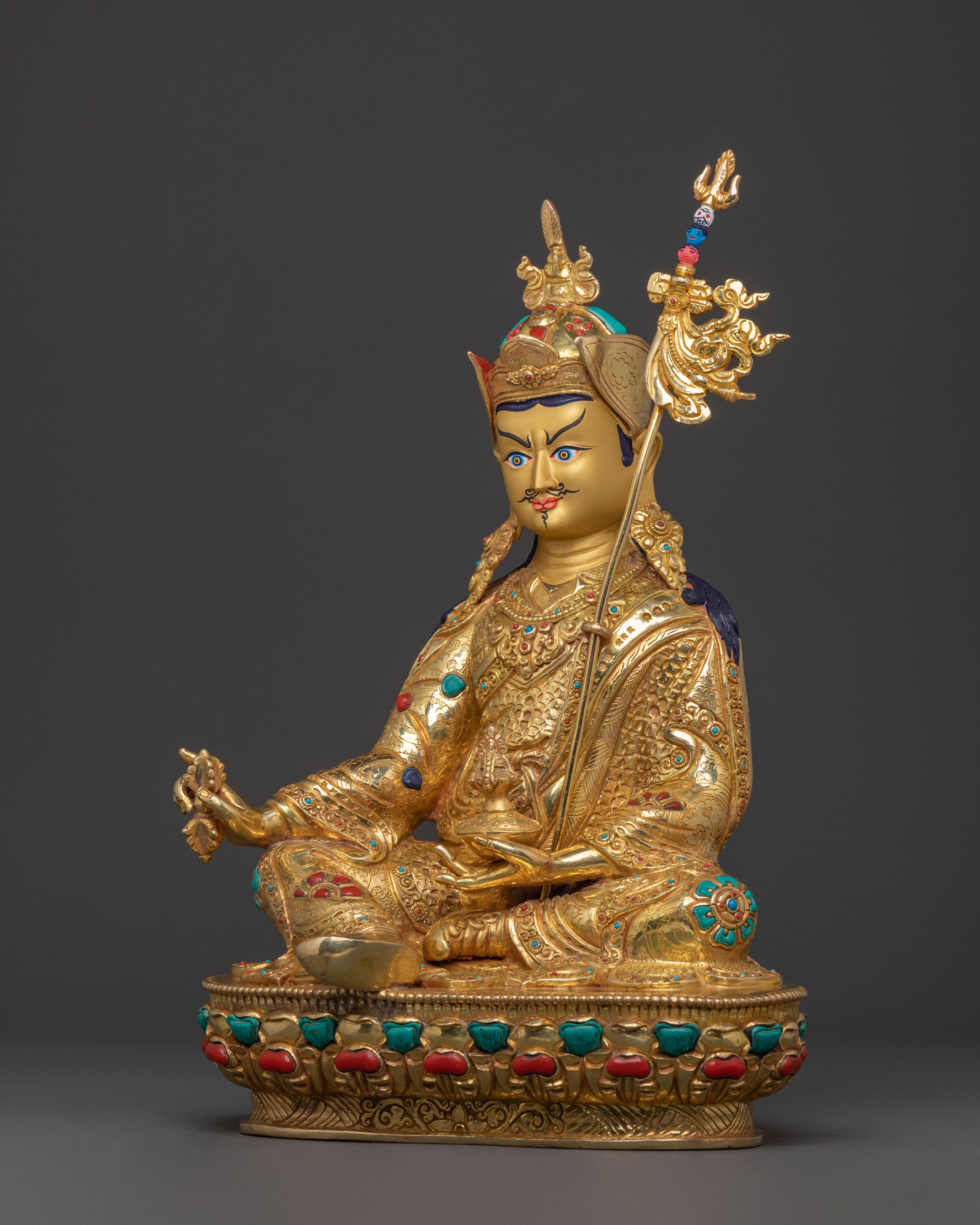 Guru Rinpoche Sacred Statue | Lotus Born Master