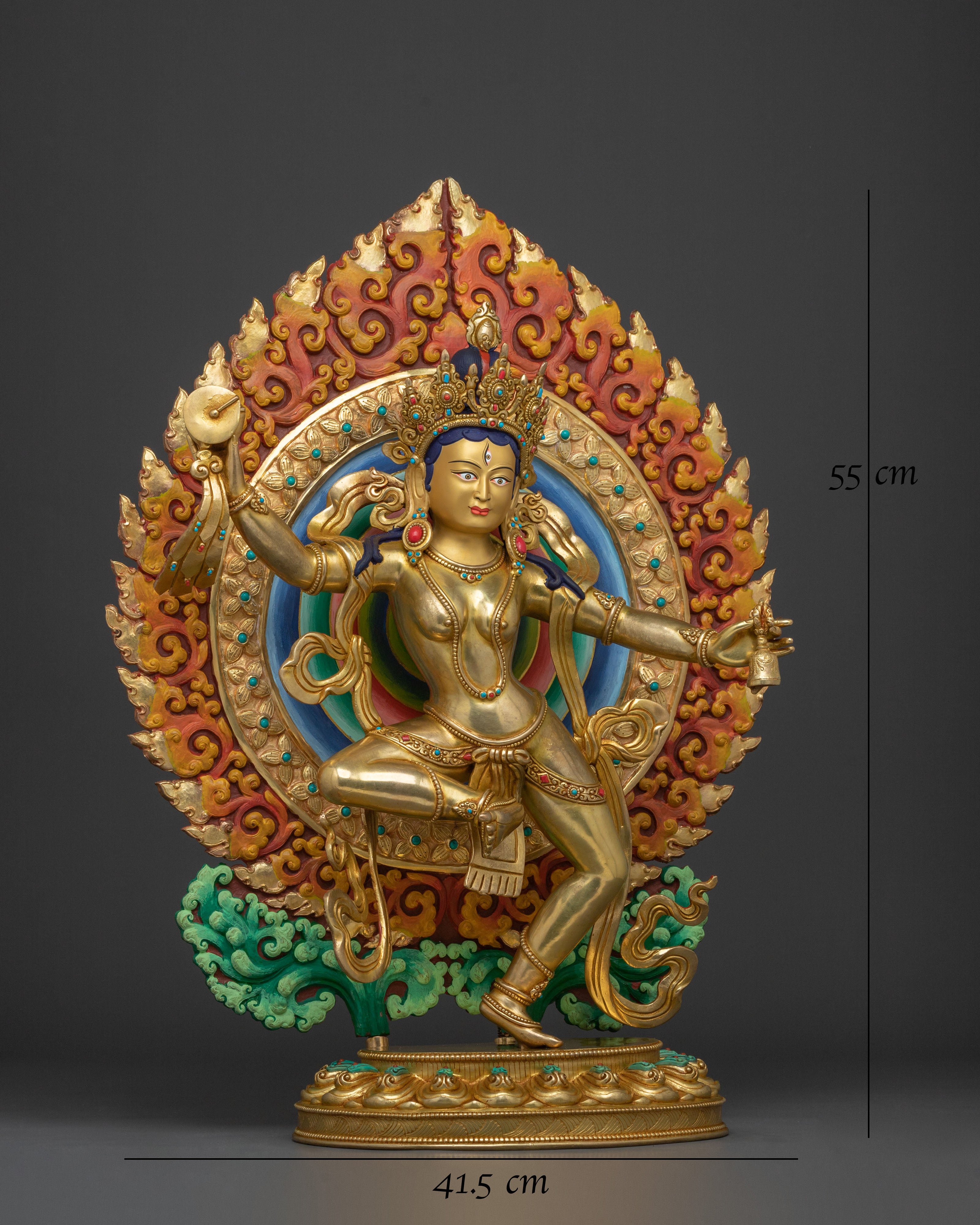Machig Labdron Sculpture | Sacred Buddhist Dakini