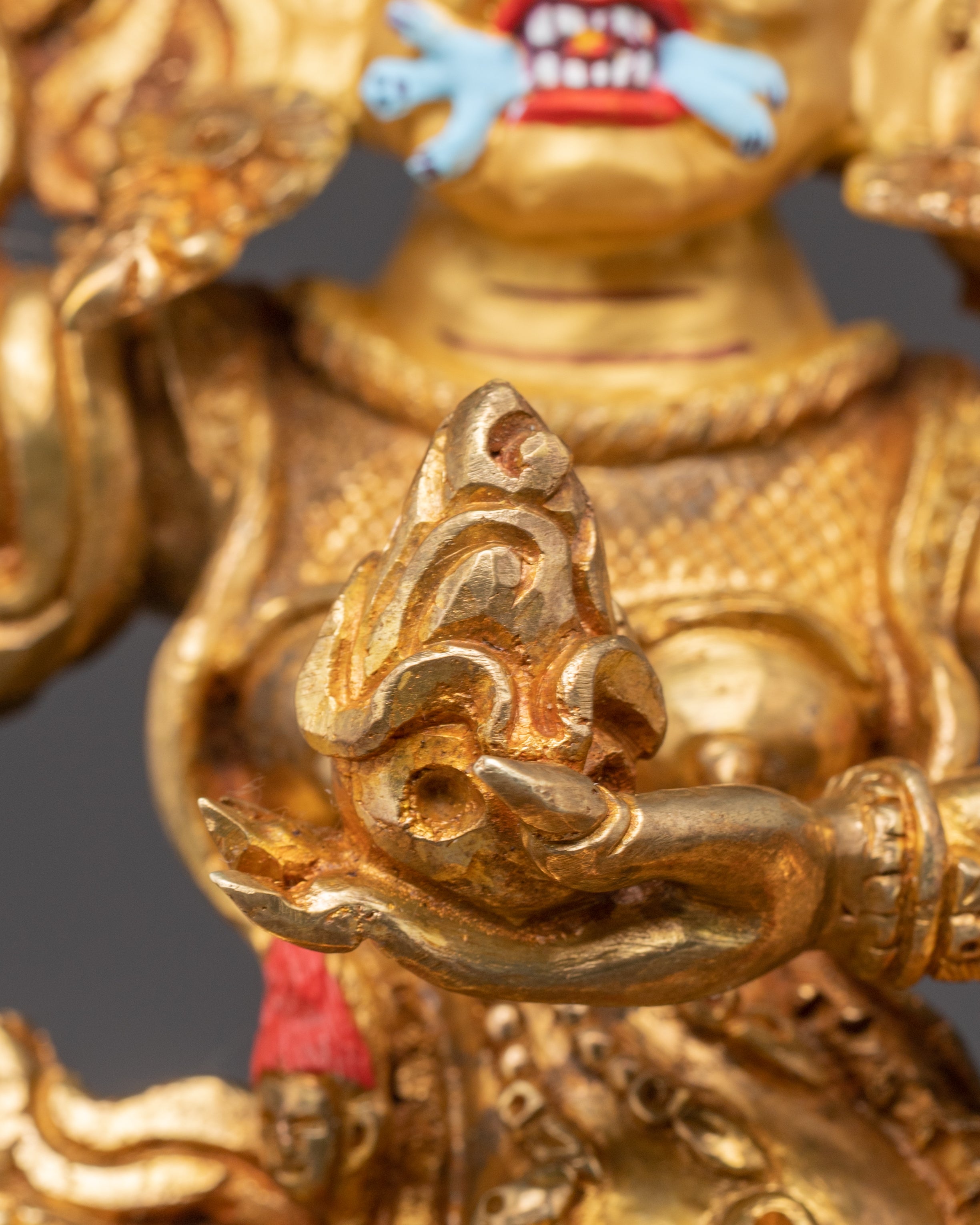 Himalayan Statue of Handcrafted Palden Lhamo | Powerful Dharma Protector