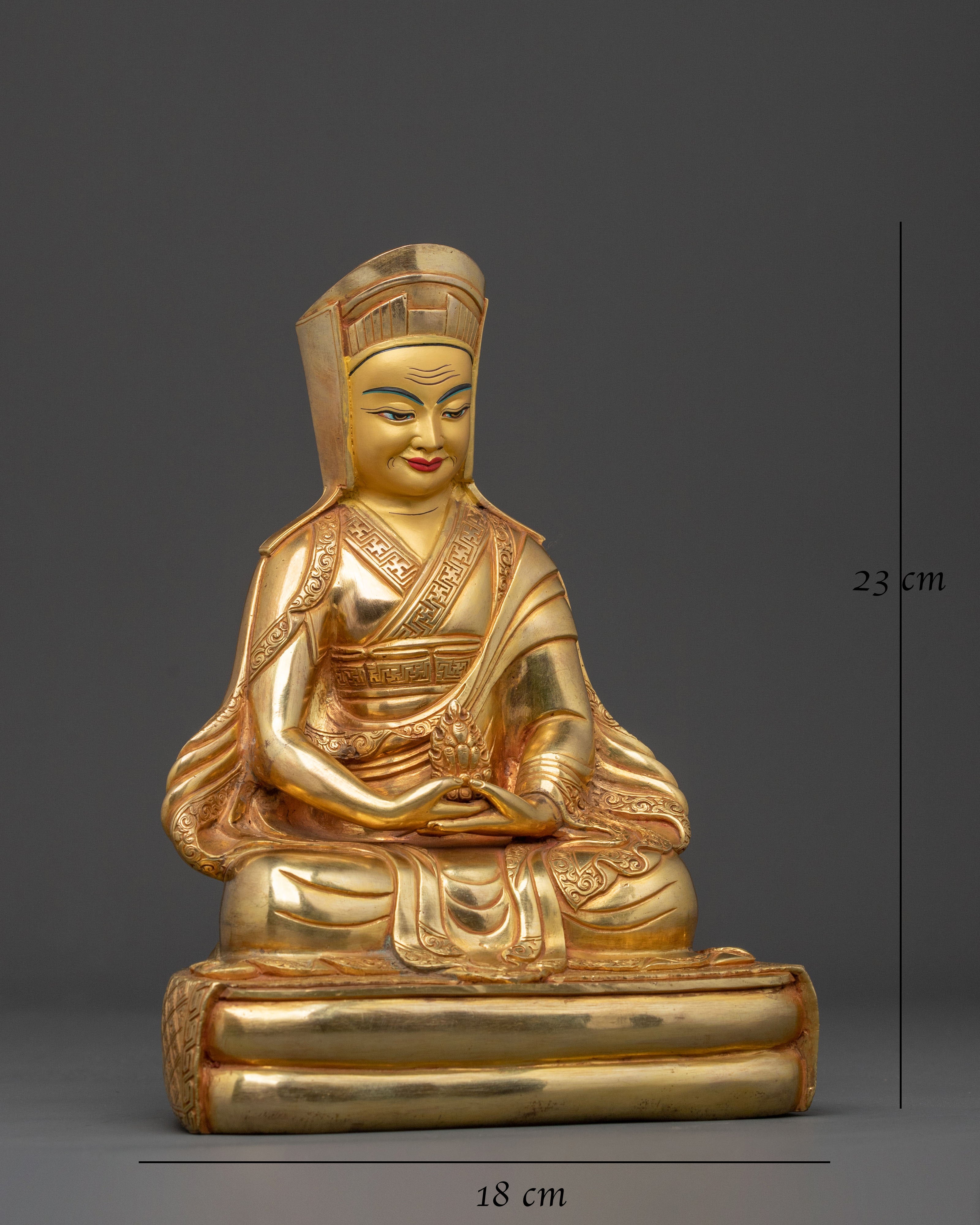 Buddhist Master Statue Set | Tibetan Sacred Figurines