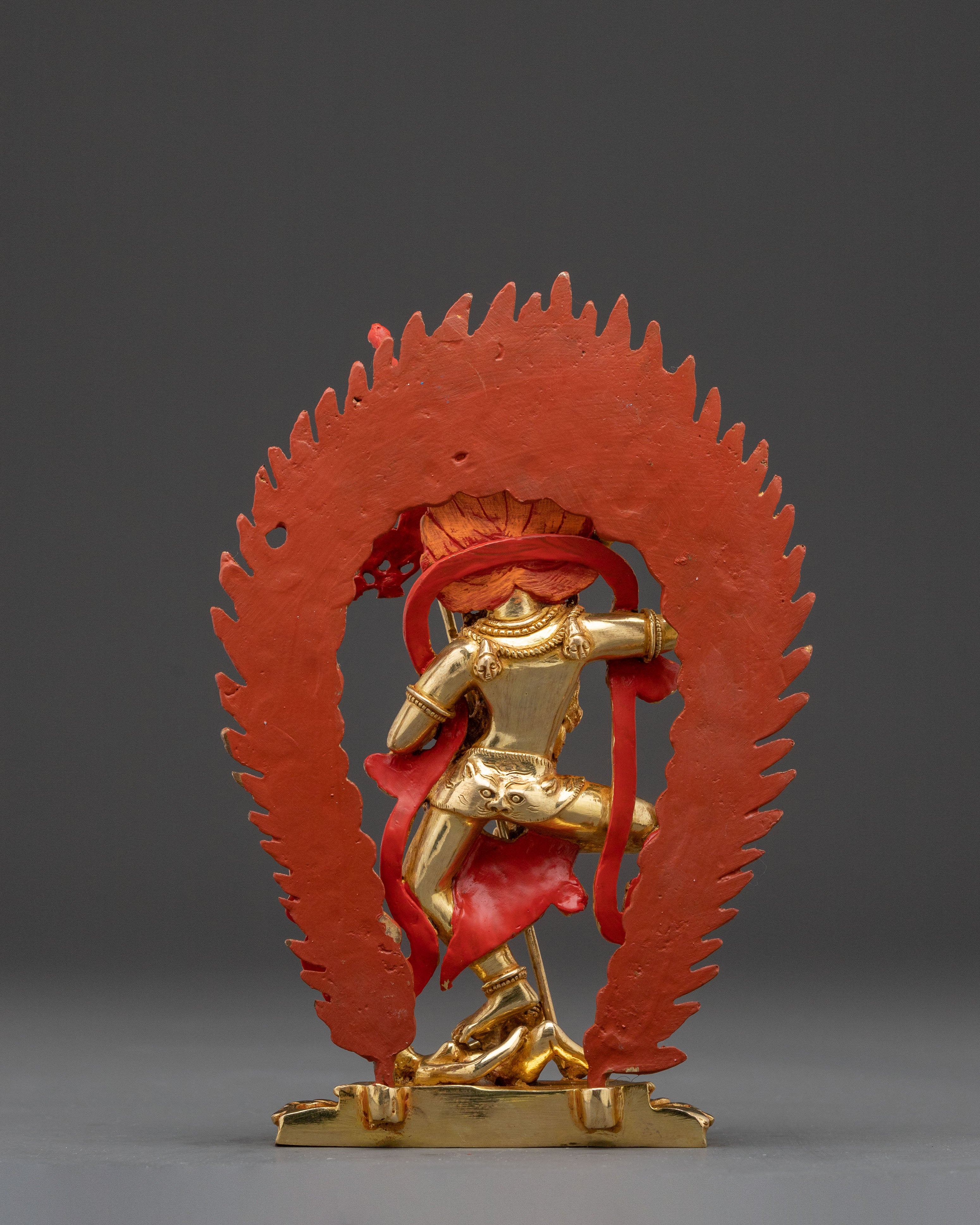 Dorje Phagmo Handcrafted Statue | 24K Gold Gilded Copper Statue