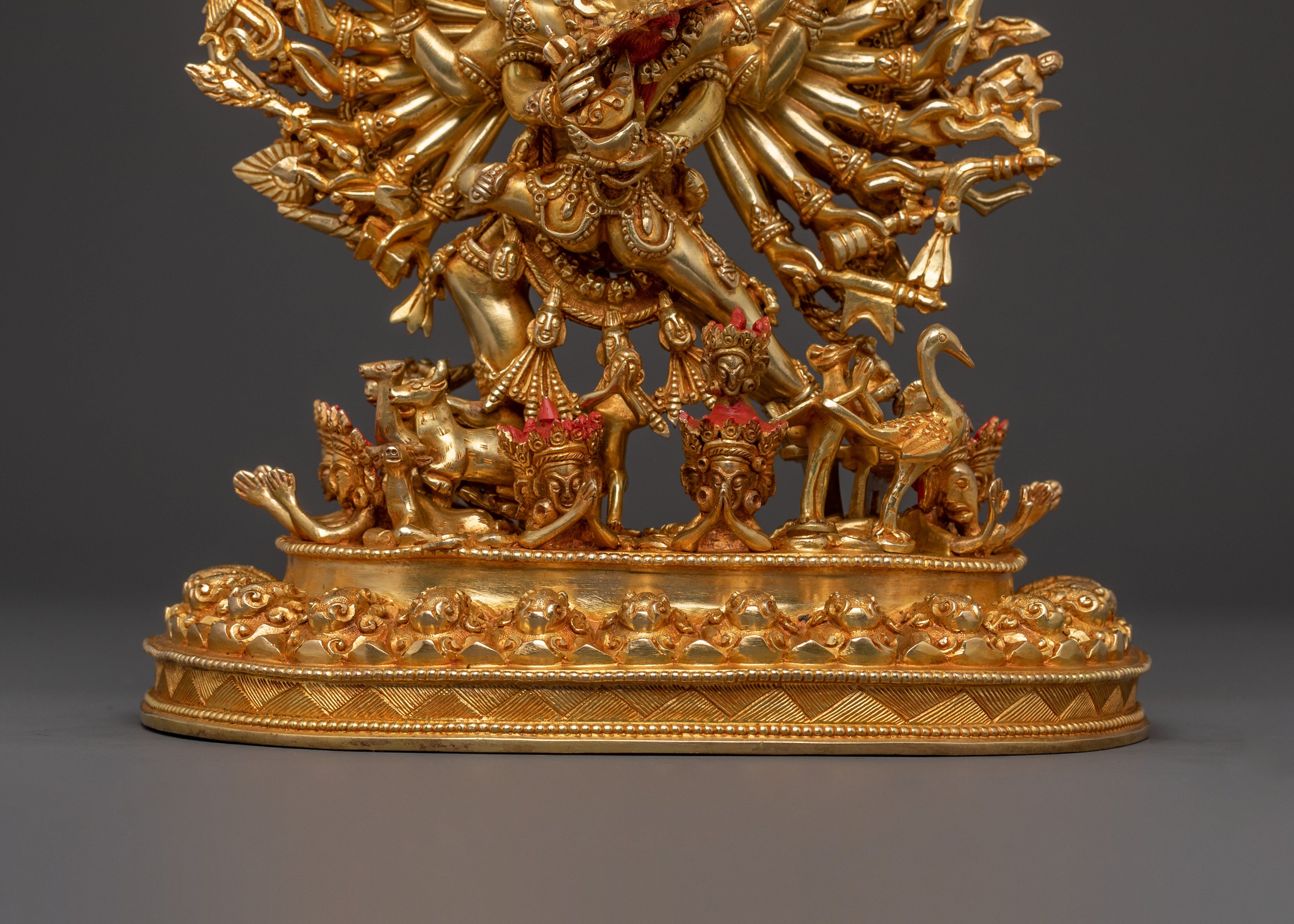 Yamantaka Statue With Consort | Meditational Deity