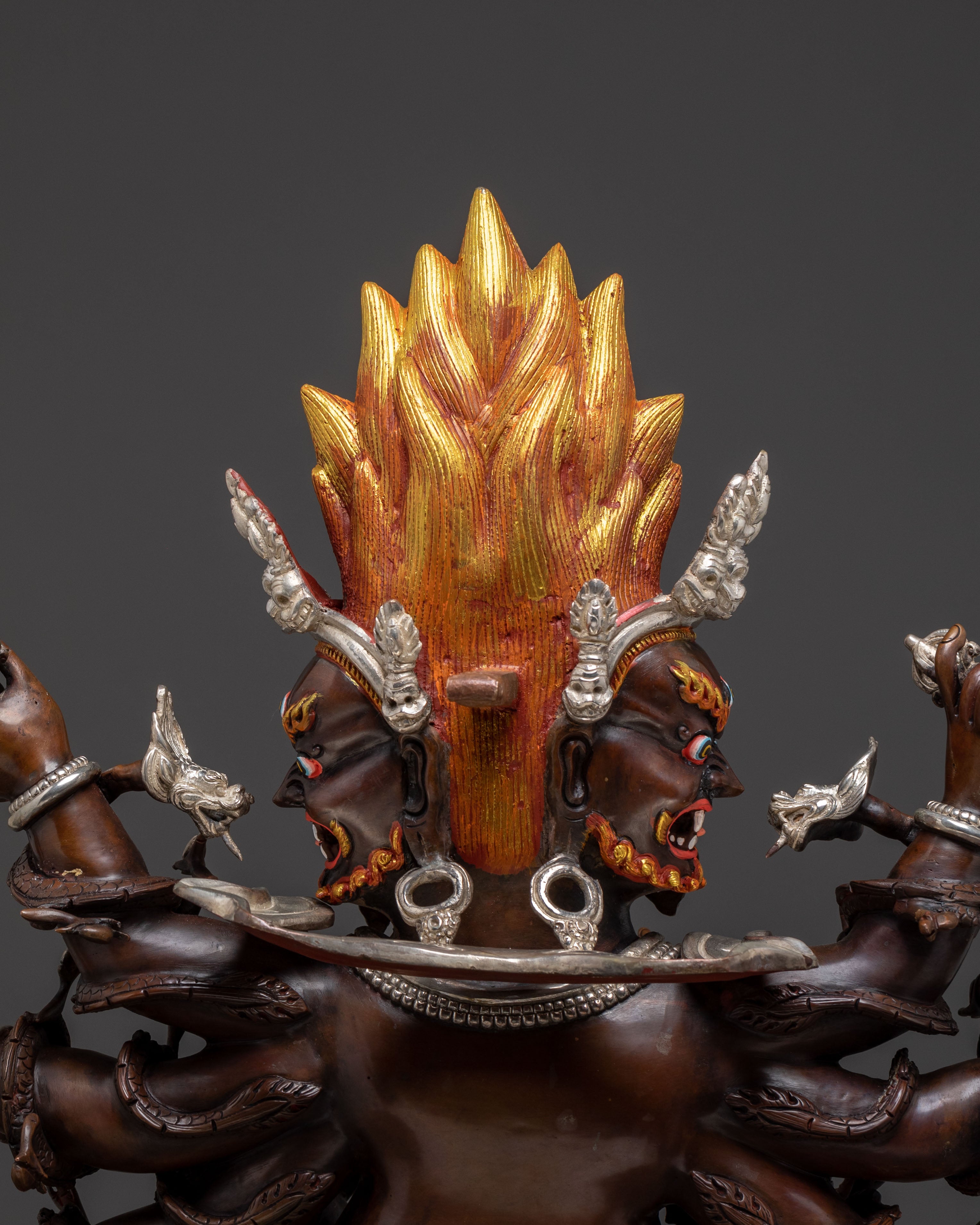 Uchusma Protector Statue - Spiritual Sculpture