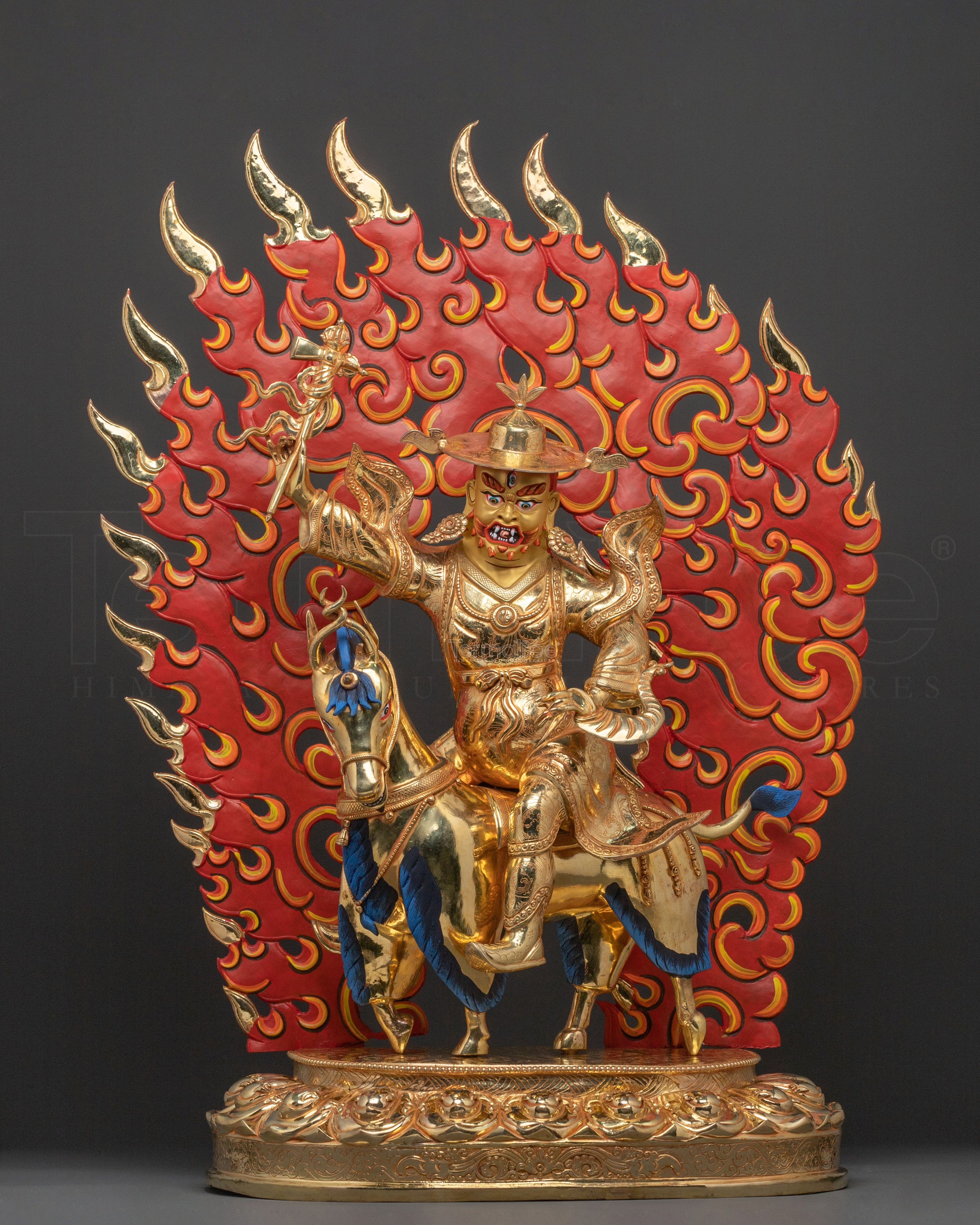 Damchen Garwai Nagpo Statue