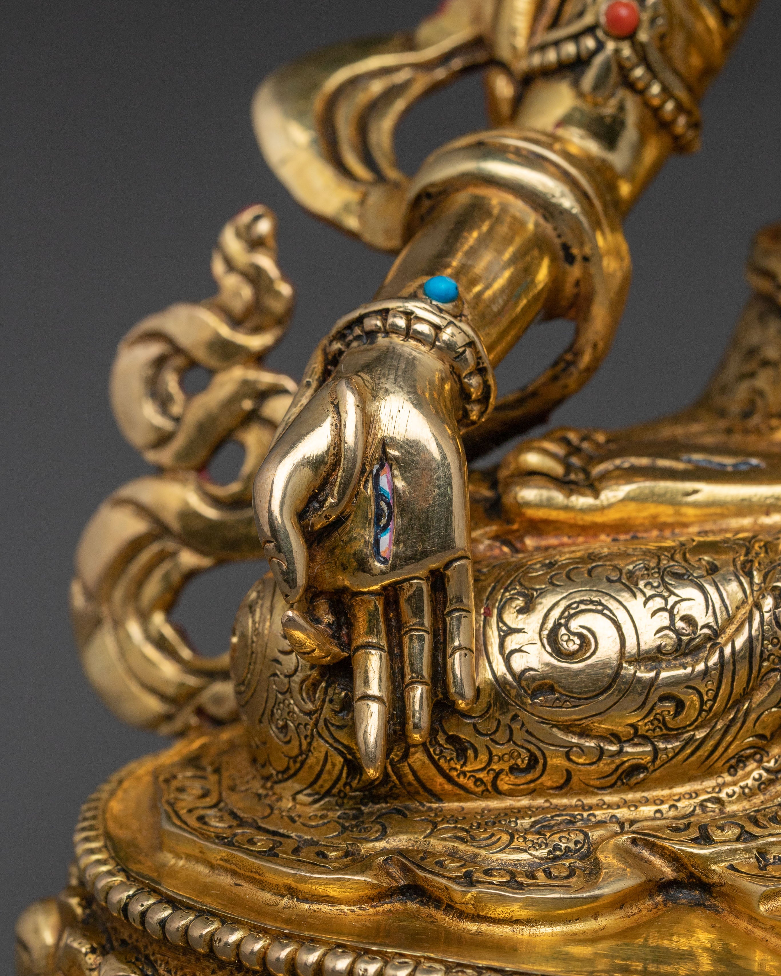 White Tara Longevity Deity Statue | Altar Decor