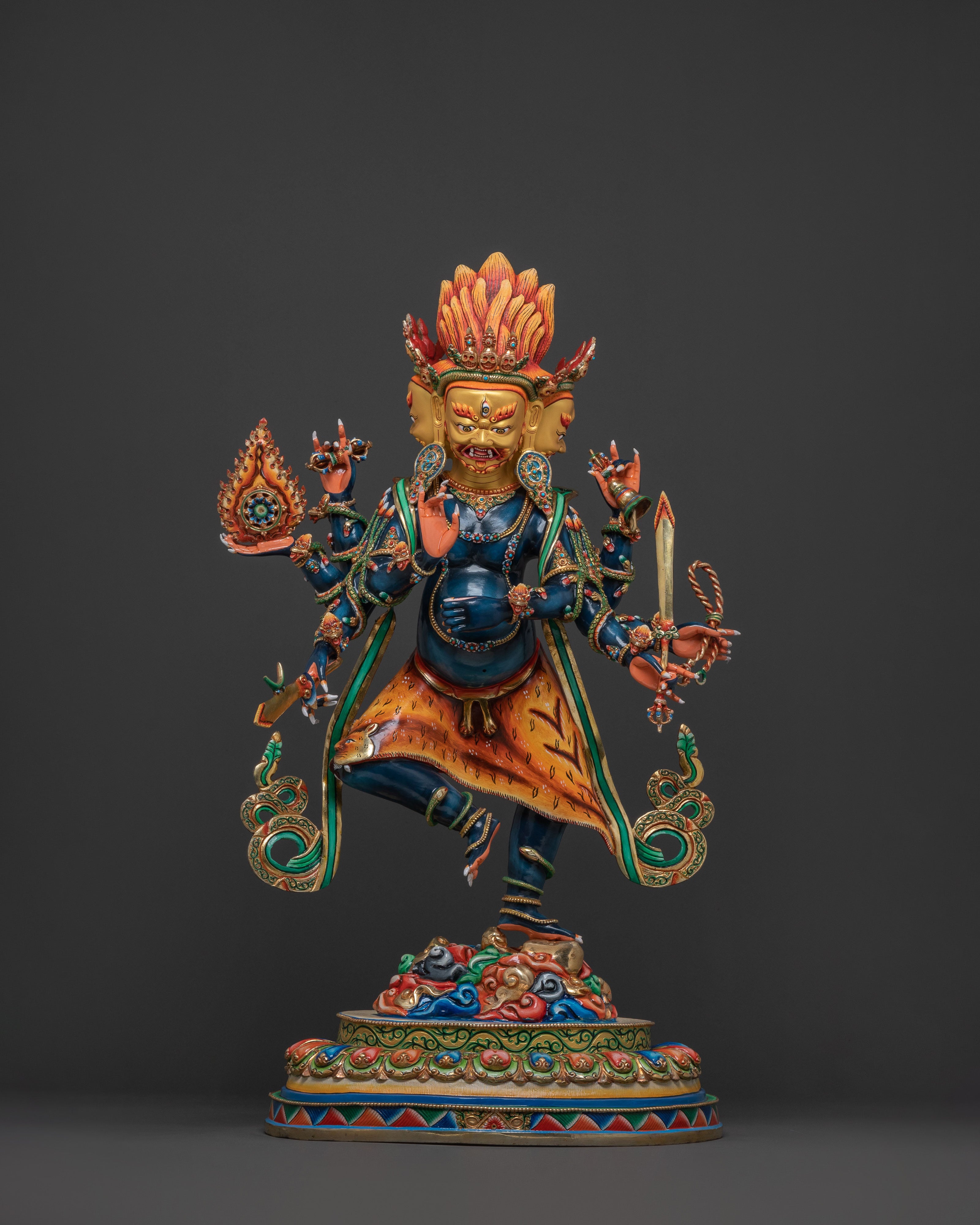 Guardian Ucchusma Statue | Spiritual Altar Decor