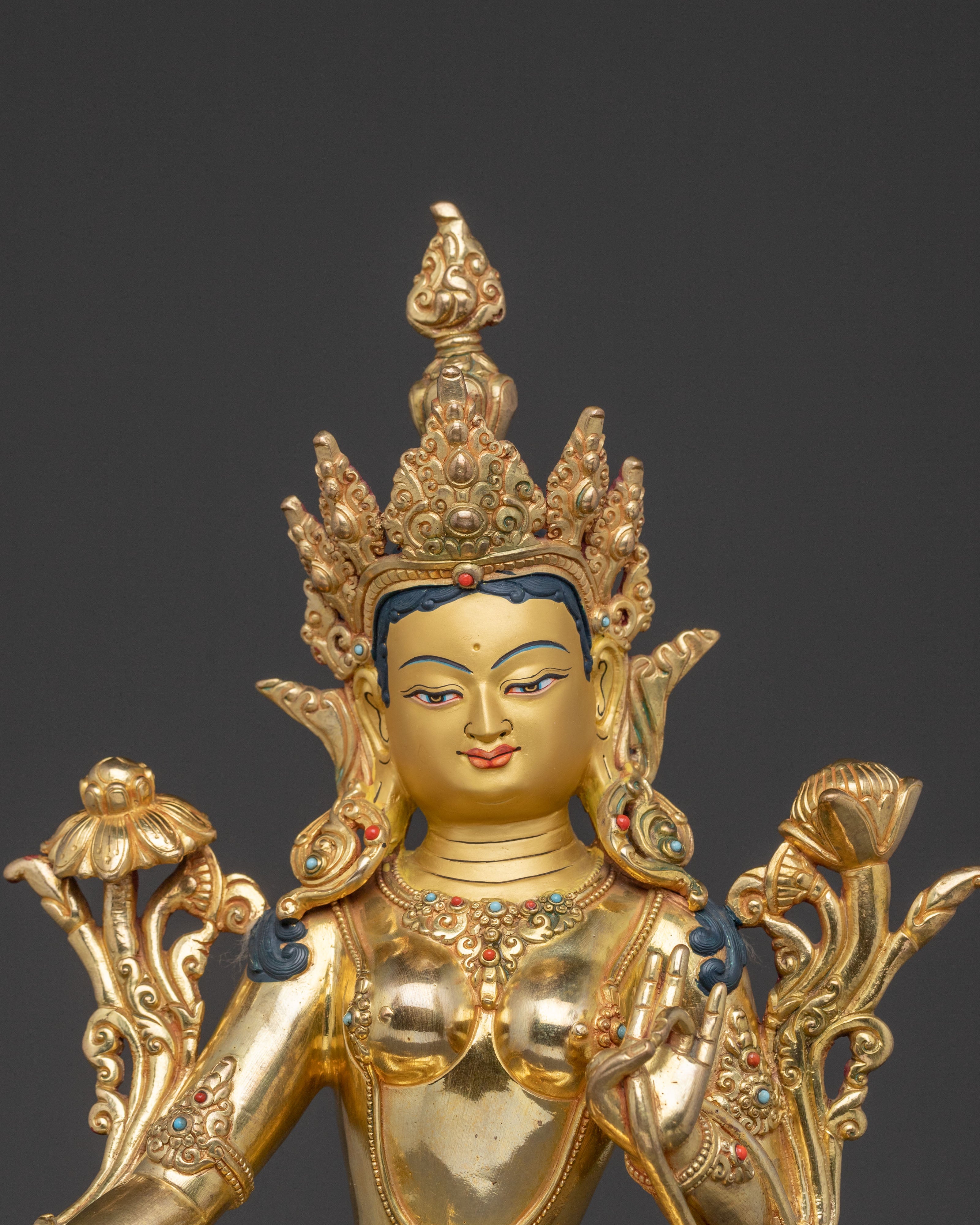 Green Tara Statue | Liberator From Suffering