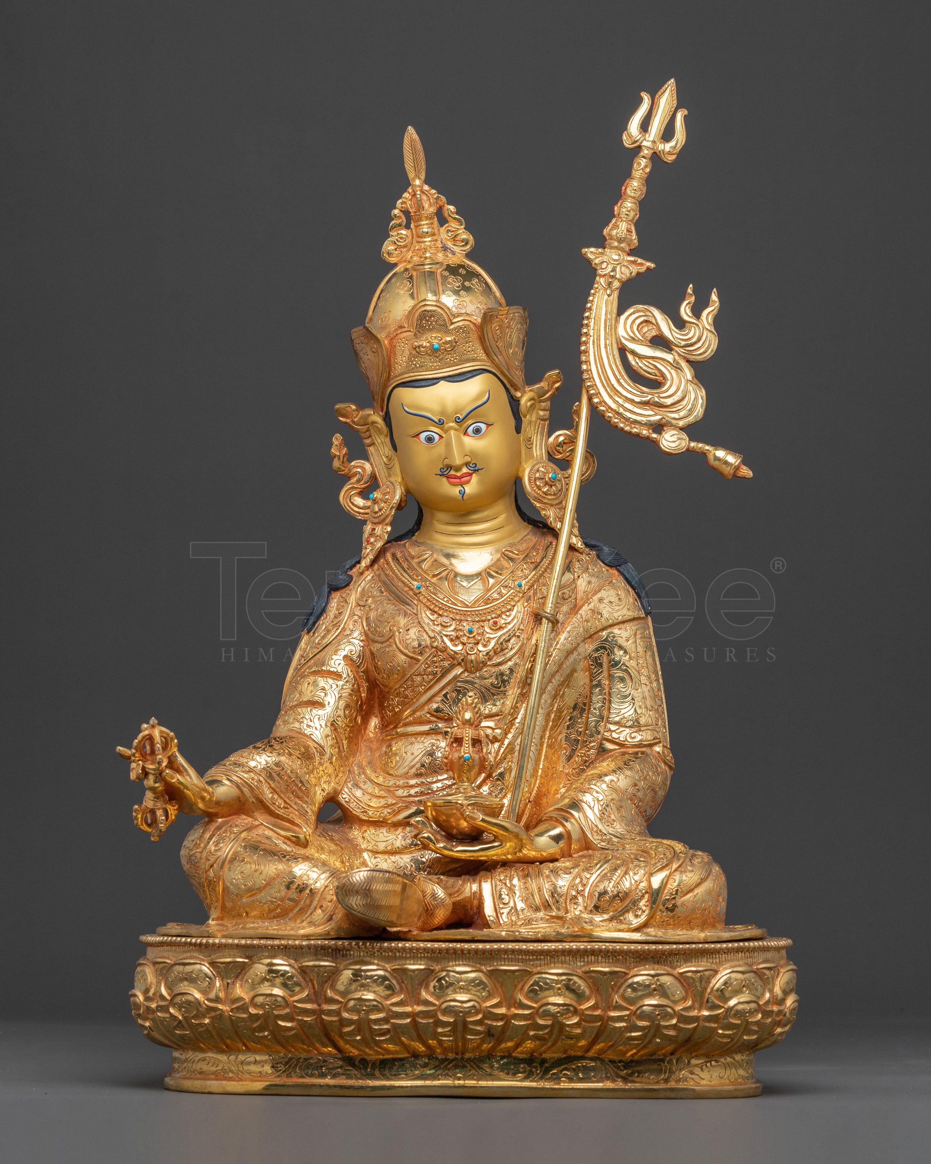 Guru Rinpoche Tibetan Master Statue
