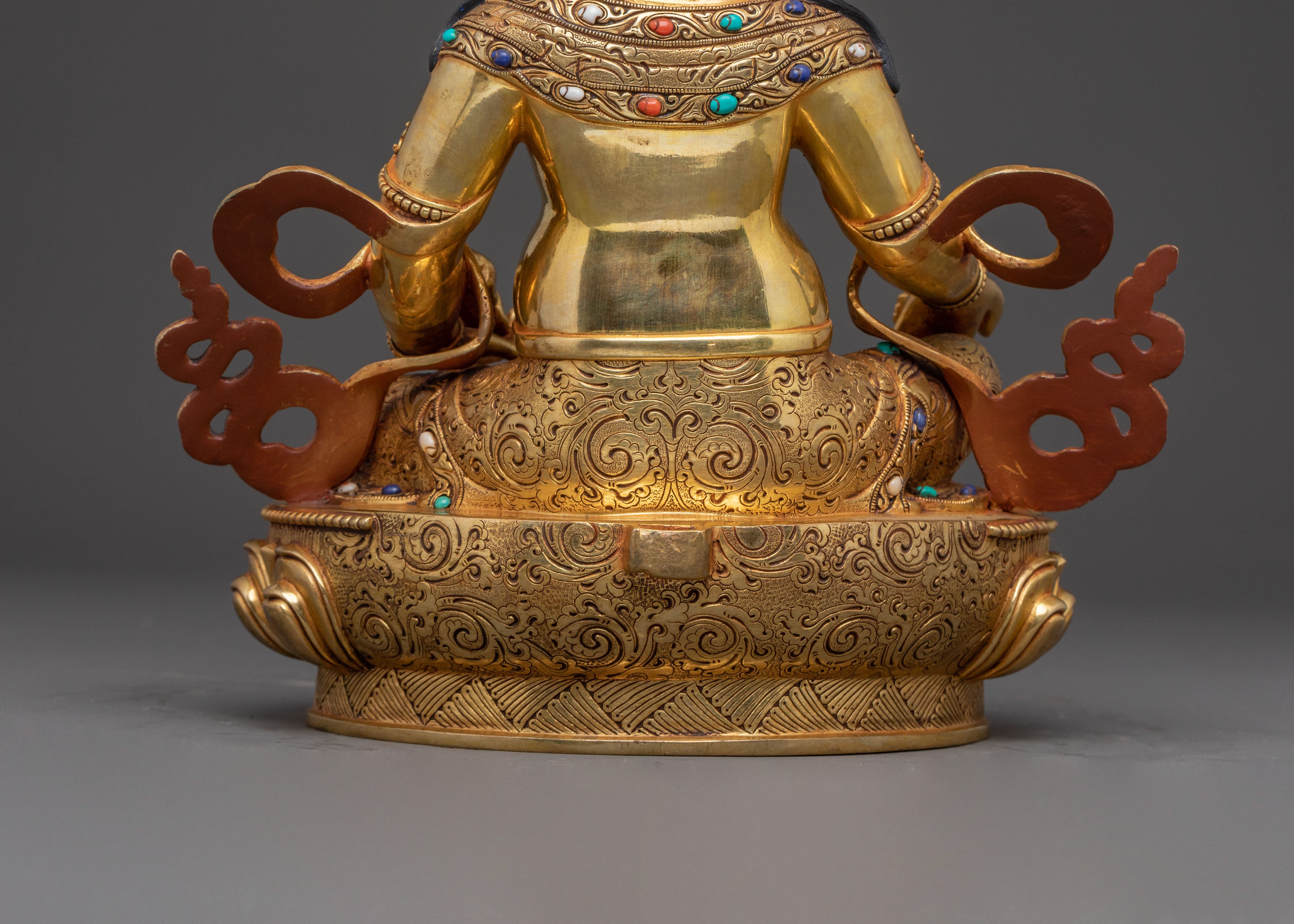 Golden Dzambhala Sacred Statue