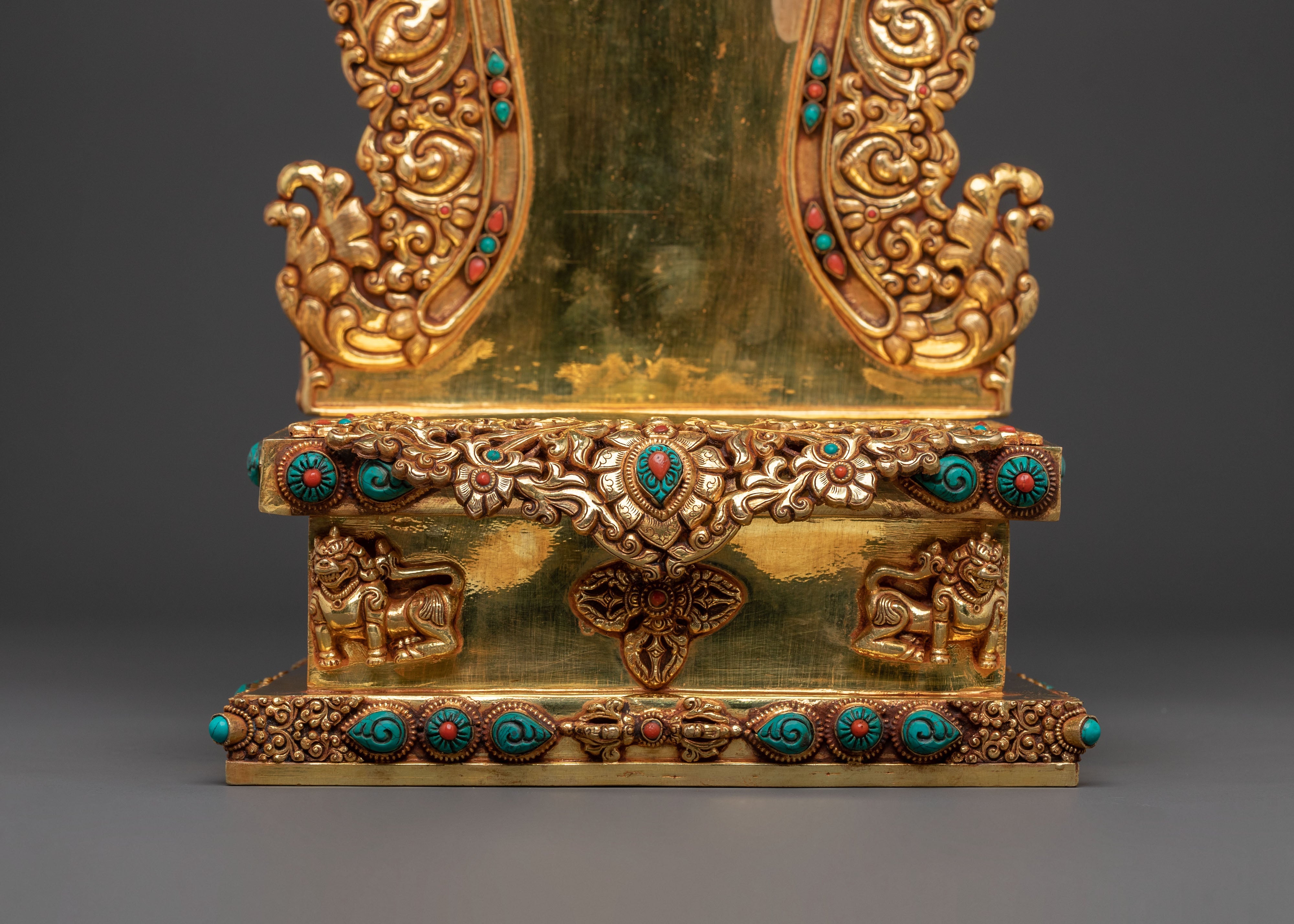 Sacred Throne | Handcrafted with 24K Gold Gilding