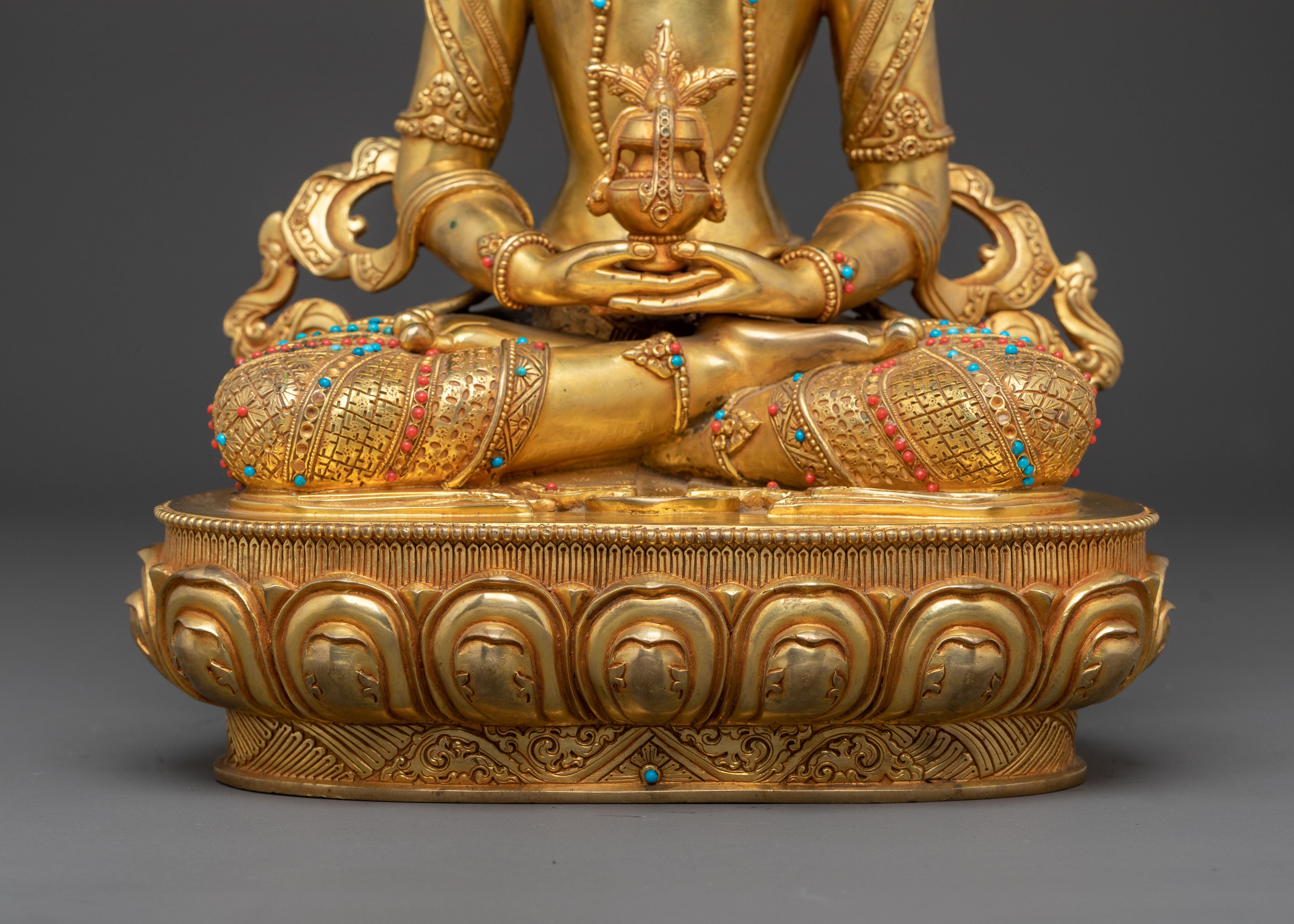 The Eternal Buddha Amitayus Statue | Long Life Buddha for Home Decor