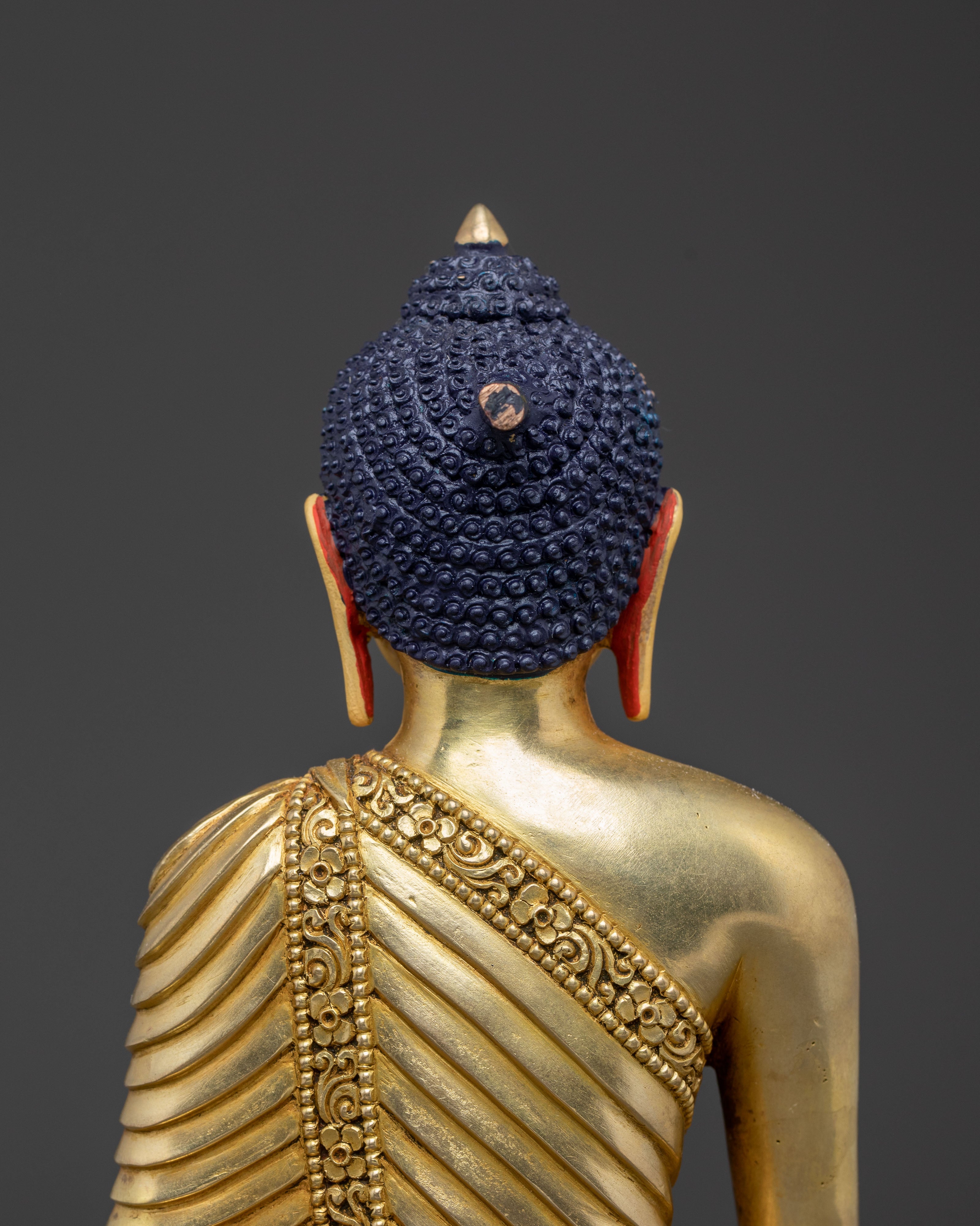 Handmade Golden Buddha Statue for Altar | Symbol of Enlightenment