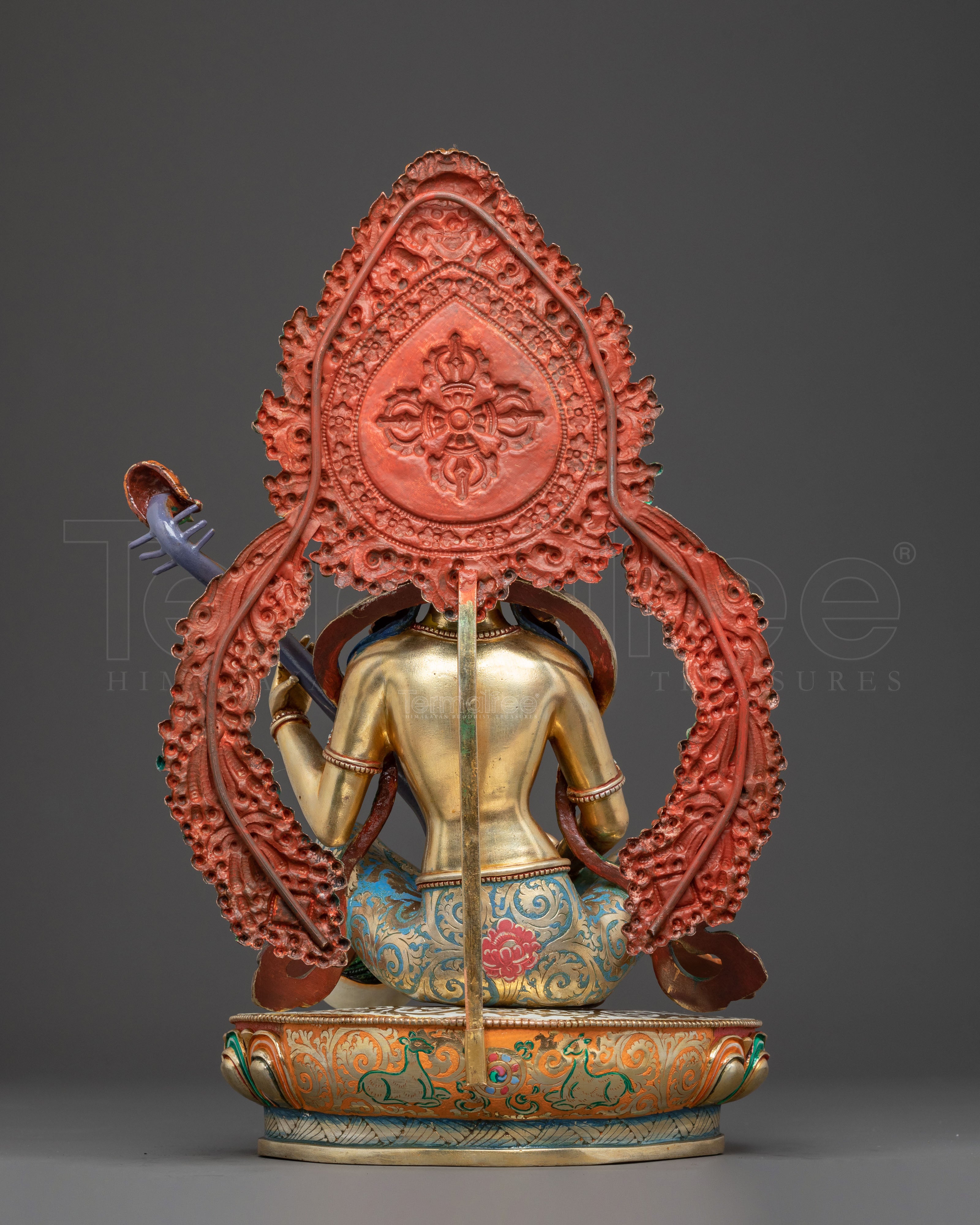 Handcrafted Goddess Saraswati Statue