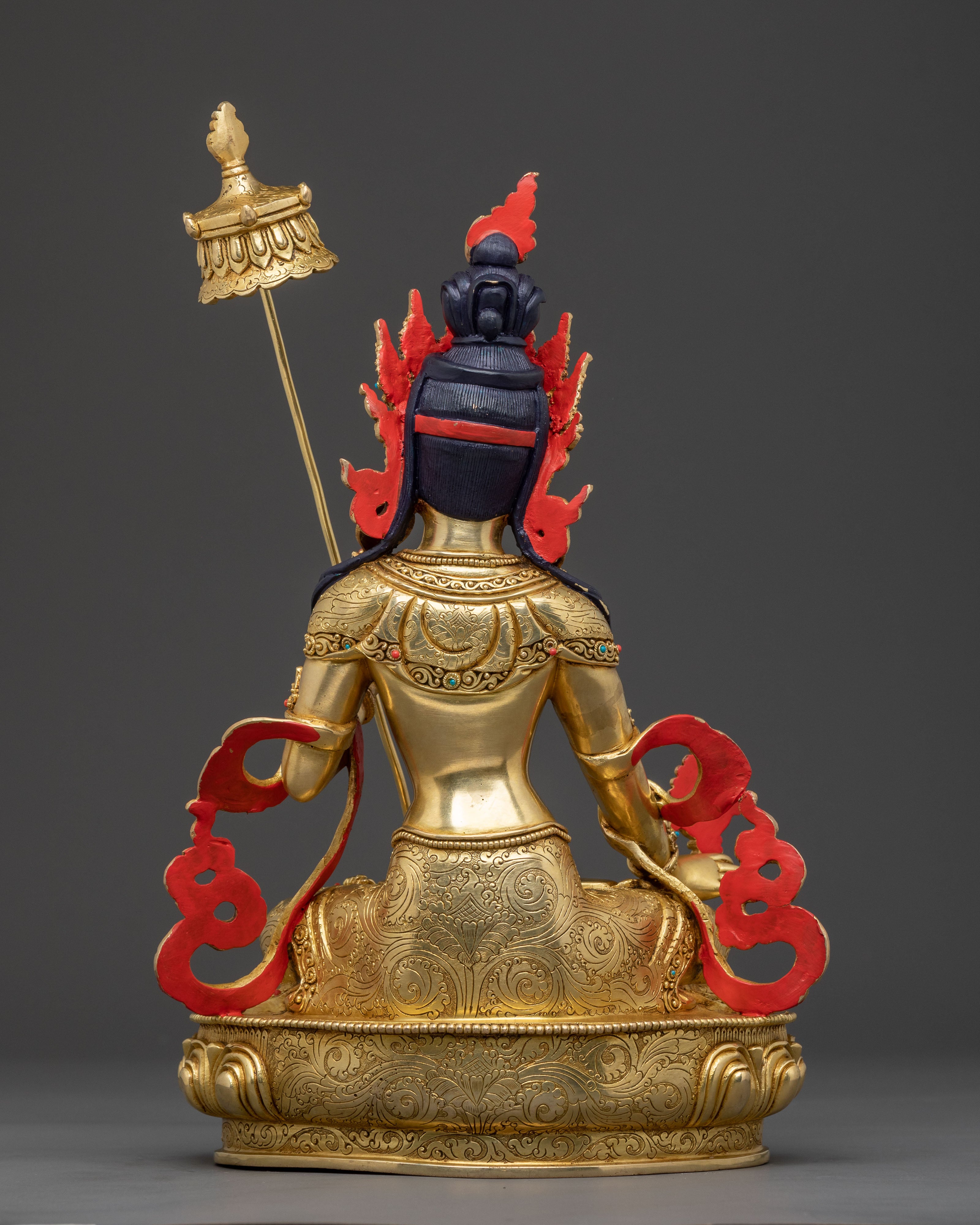 Golden Dukar Statue | Protector of the Dharma