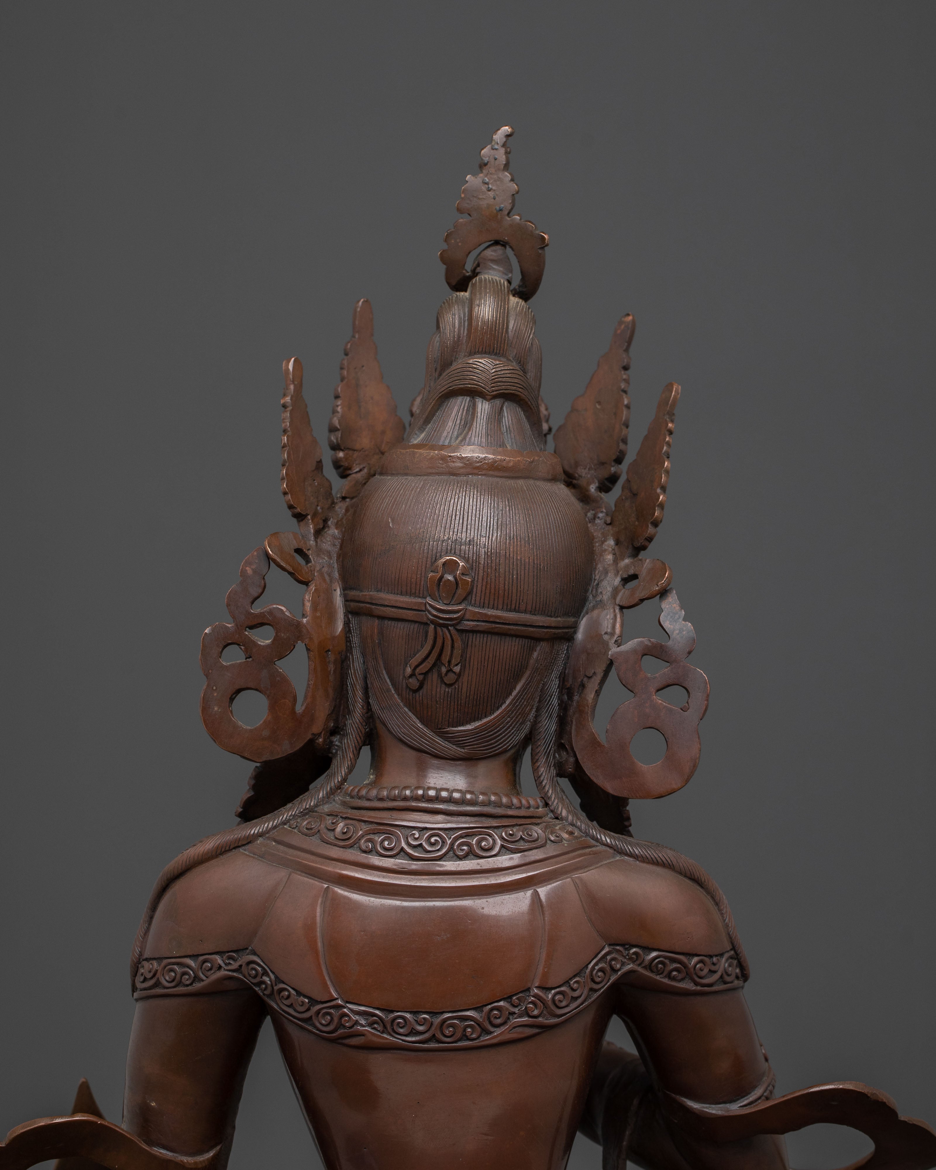 Tibetan Bodhisattva Kshitigarbha Statue | Home Decor