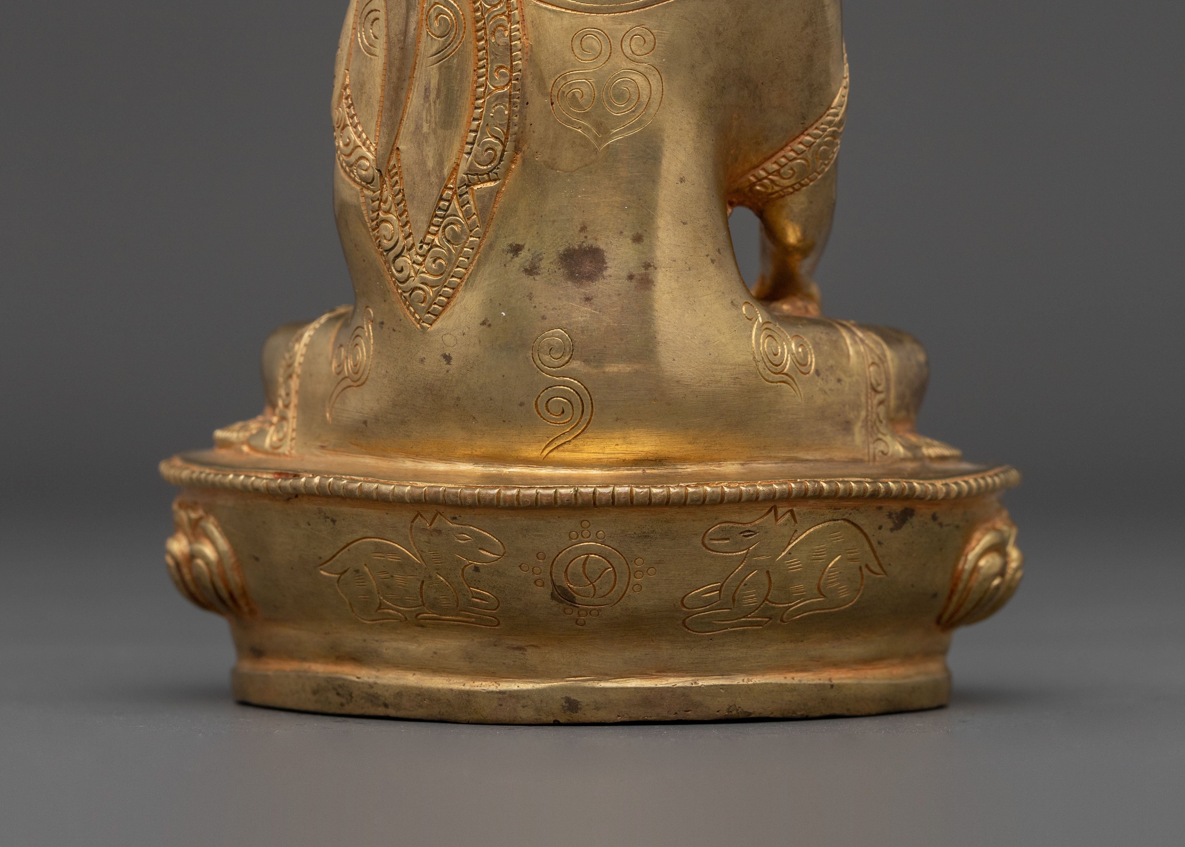 Handmade Shakyamuni Buddha Traditional Sculpture