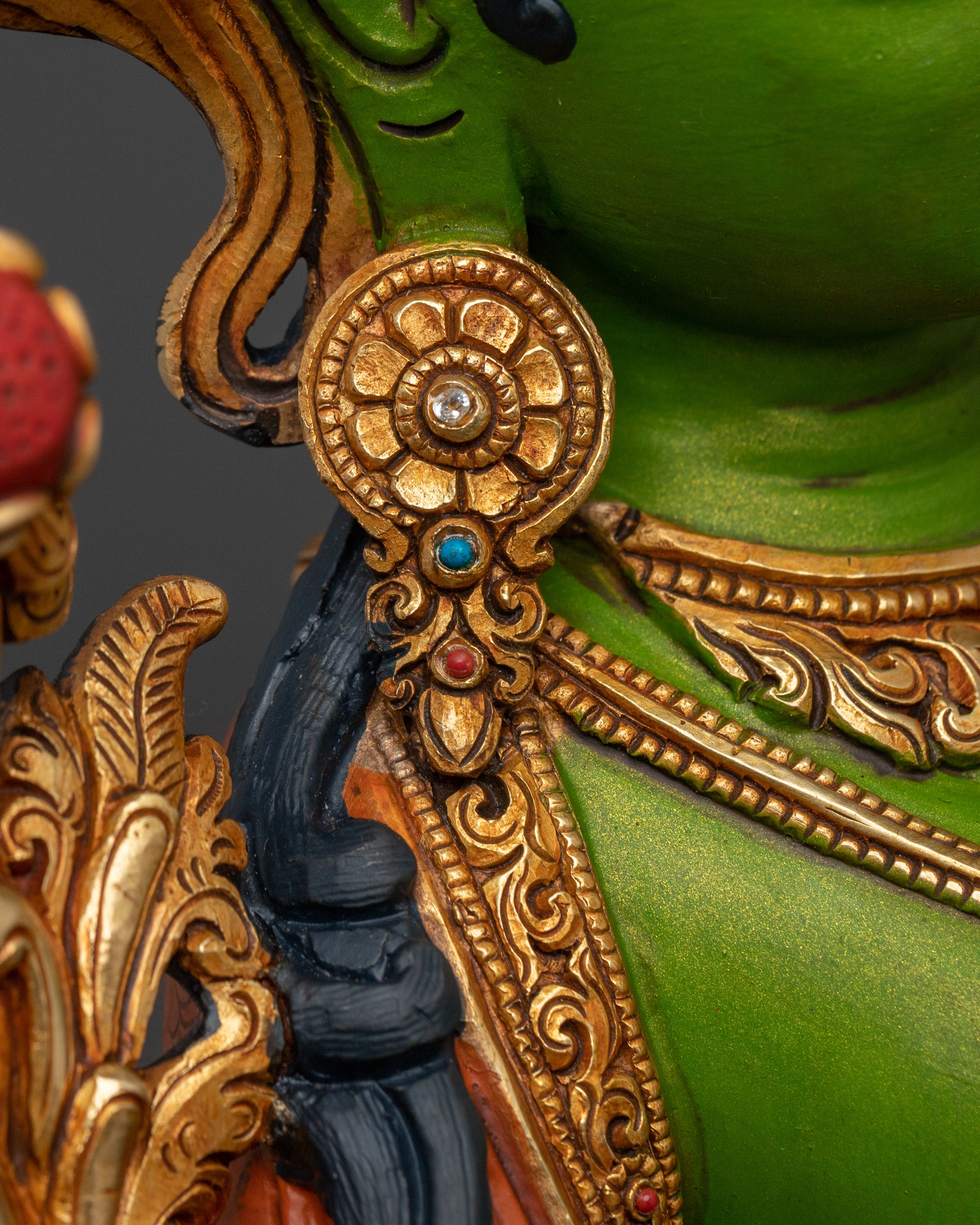 Green Tara Statue | Made in Nepal