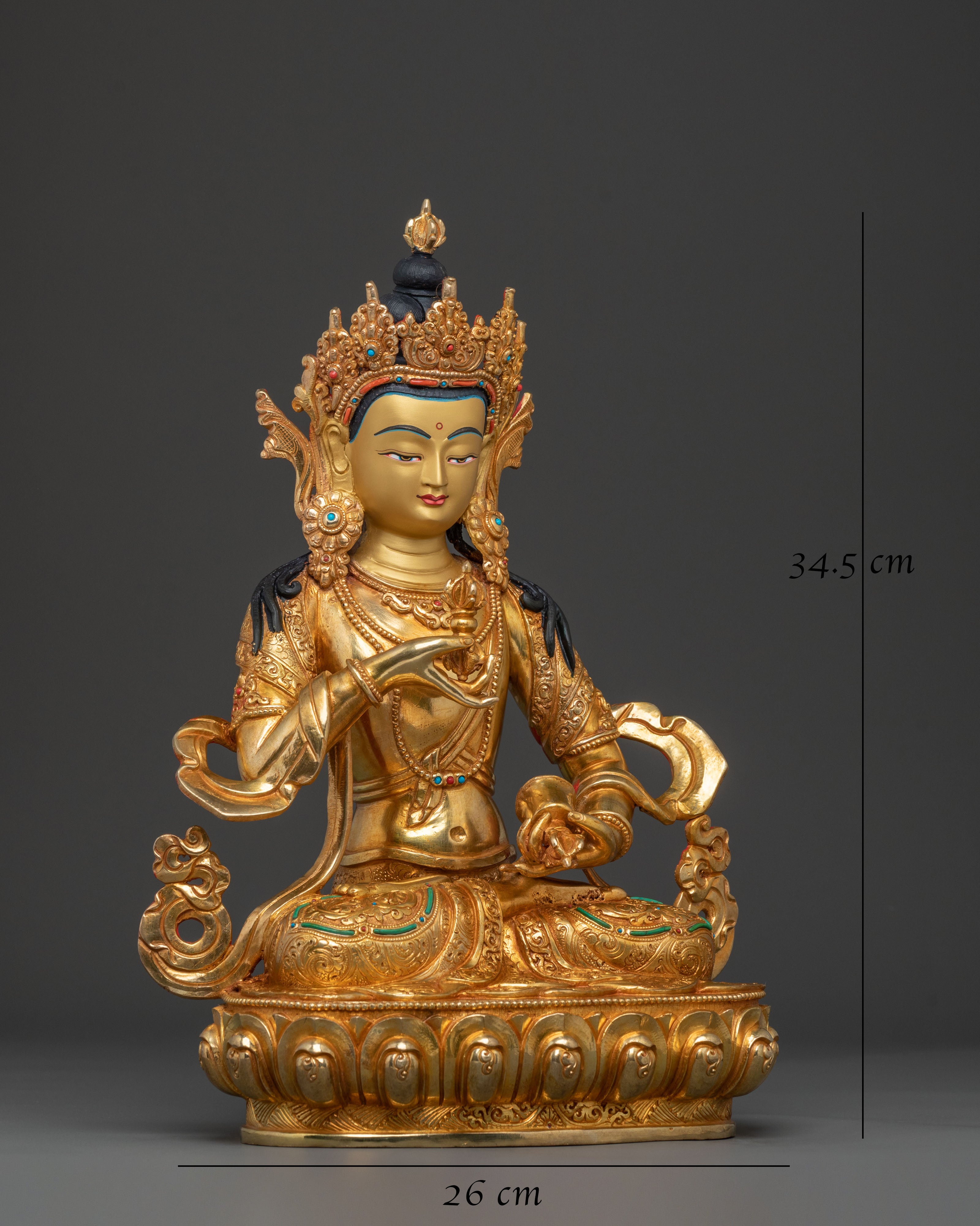 Vajrasattva Purification Statue | Himalayan Buddhist Sculpture