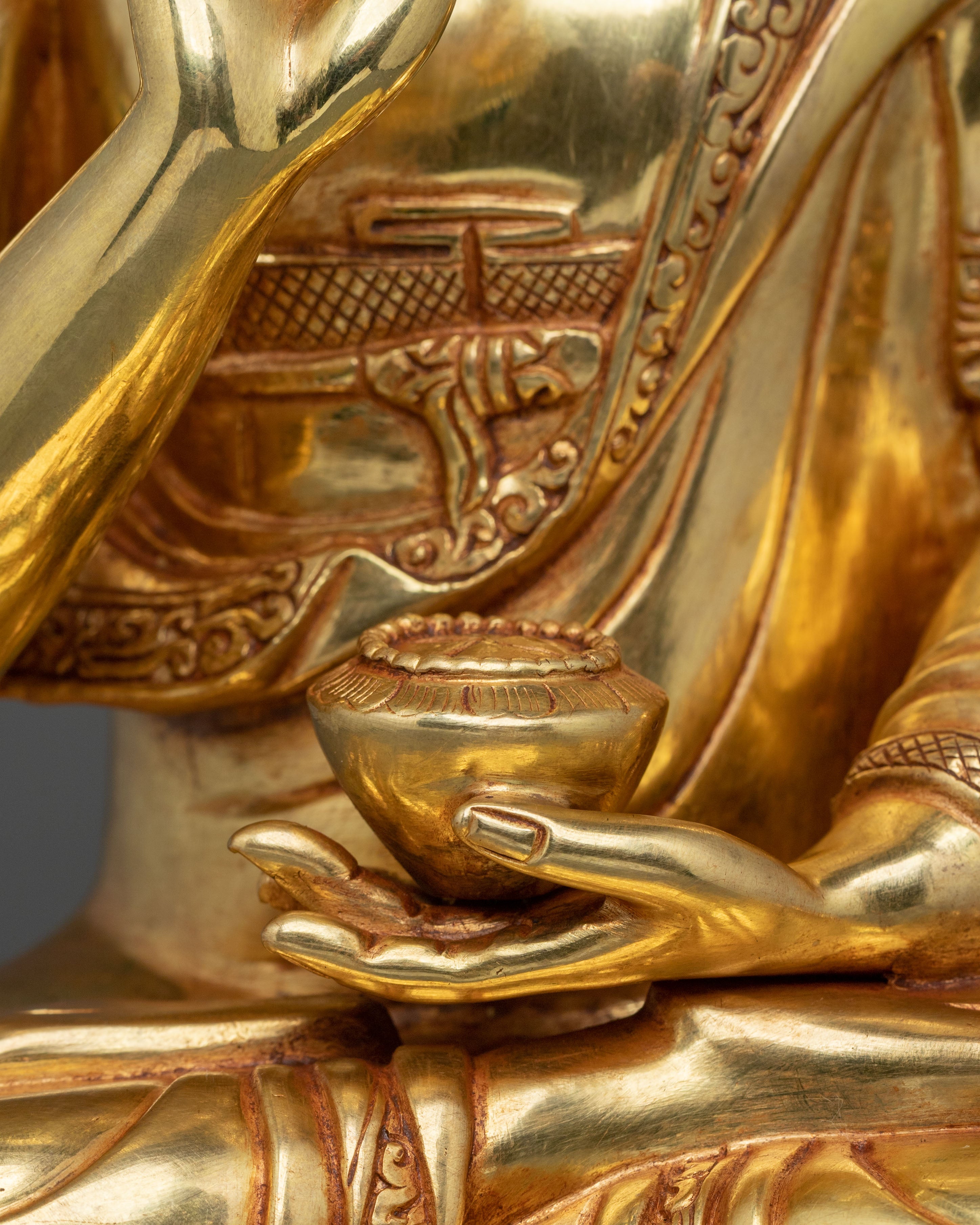 Handcrafted Amoghasiddhi Statue | Home Decor