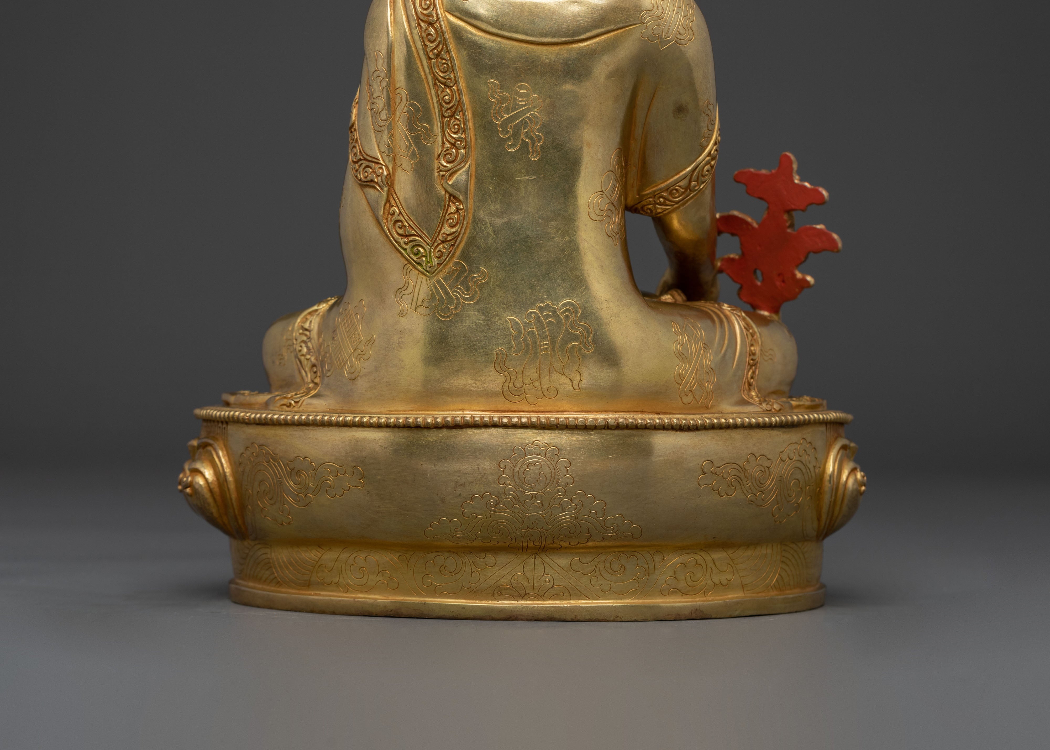 Medicine Buddha Statue of Healing Light | Traditional Buddhist Sculpture
