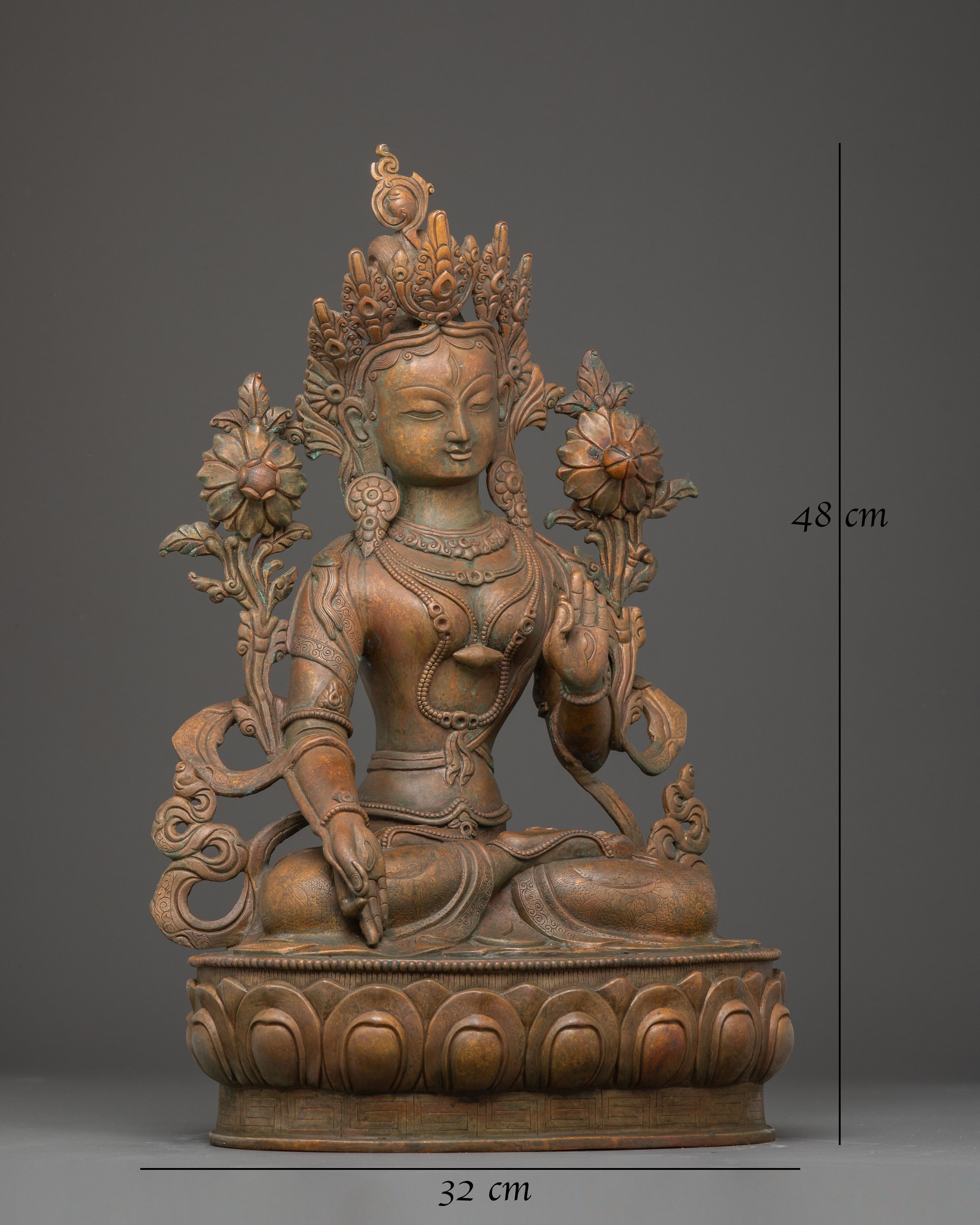 White Tara Statue of Long Life