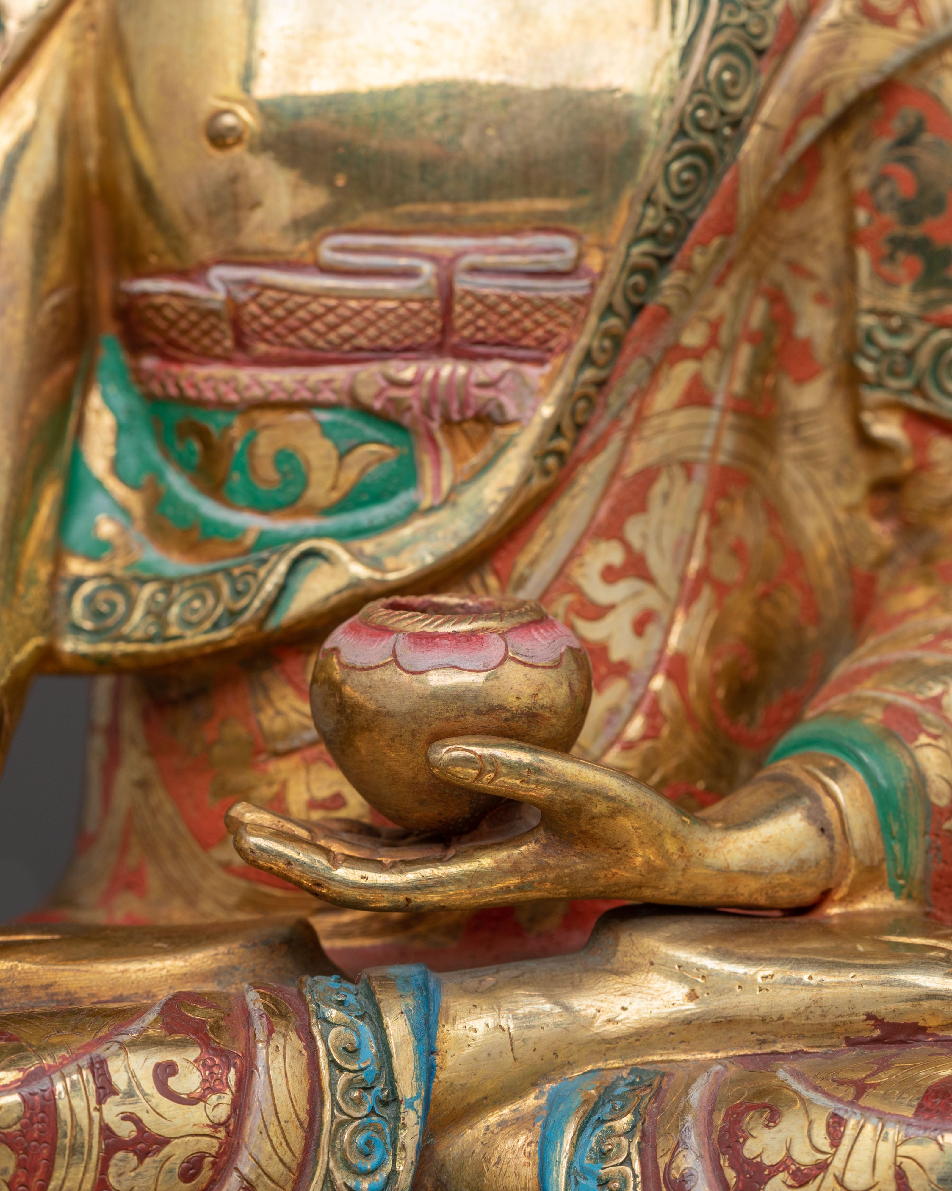 Handcrafted Sacred Shakyamuni Buddha Statue