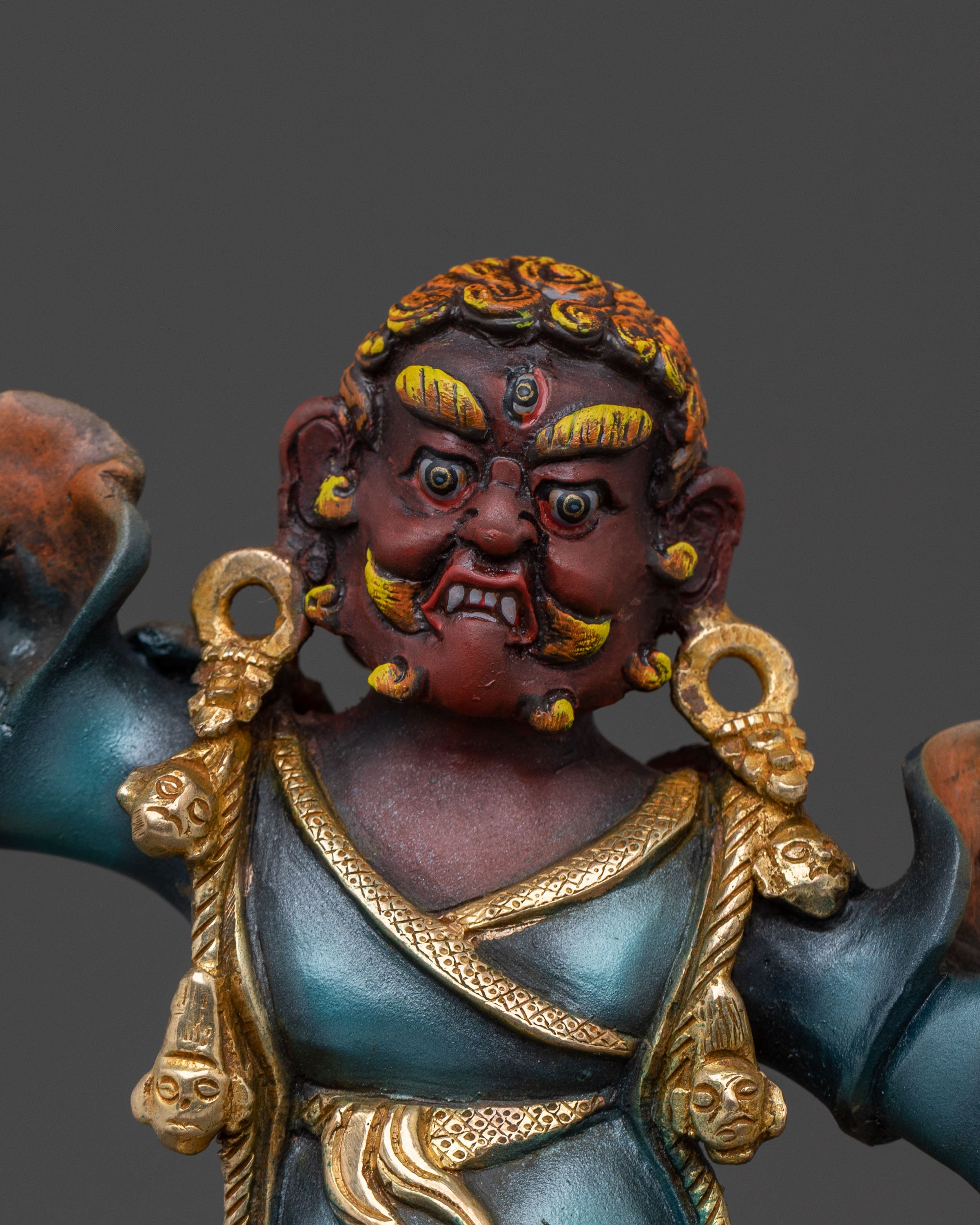 Dorje Drollo Divine Statue: Fiery Protector