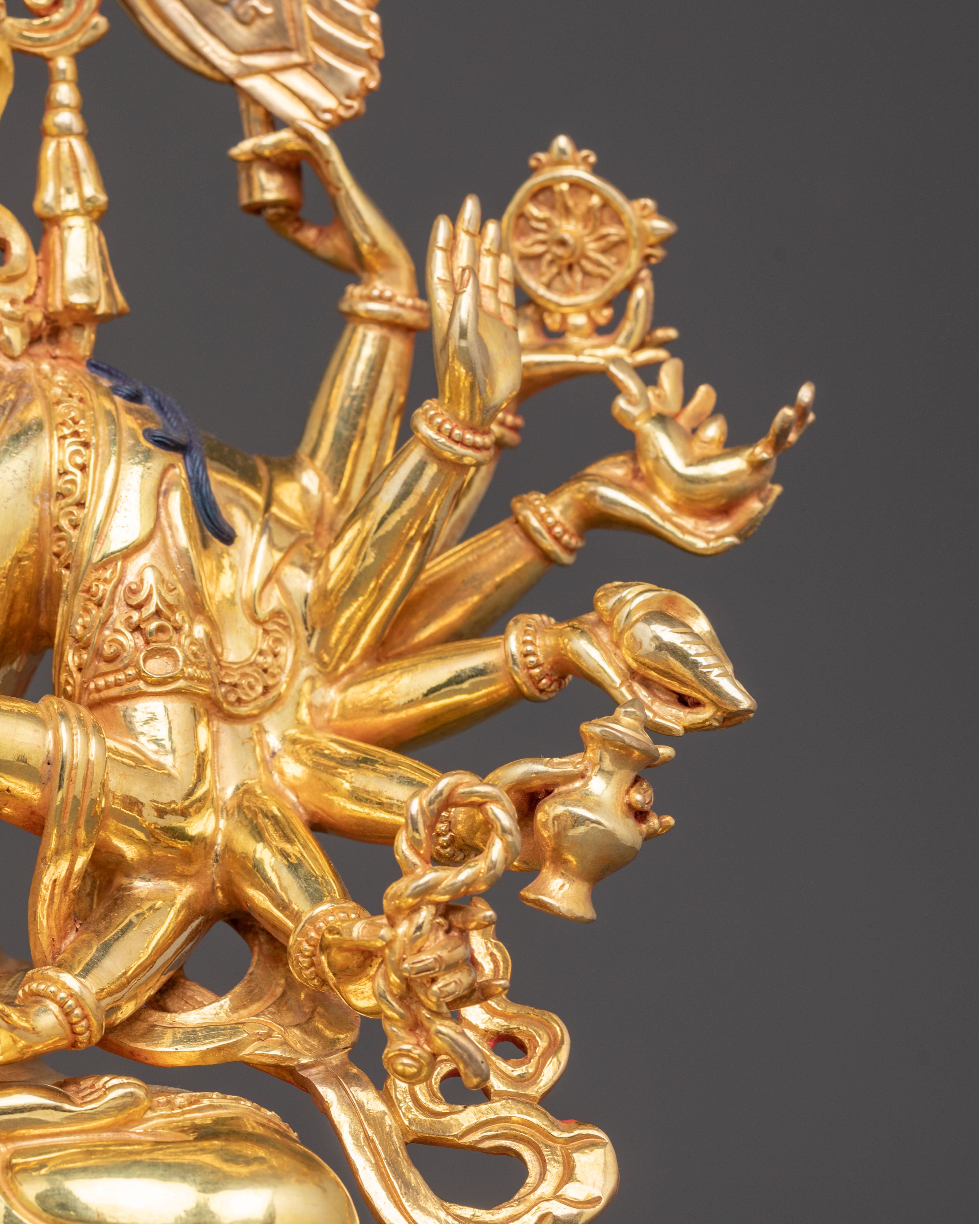 Serene Statue of Bodhisattva Cundi | A Symbol of Universal Compassion