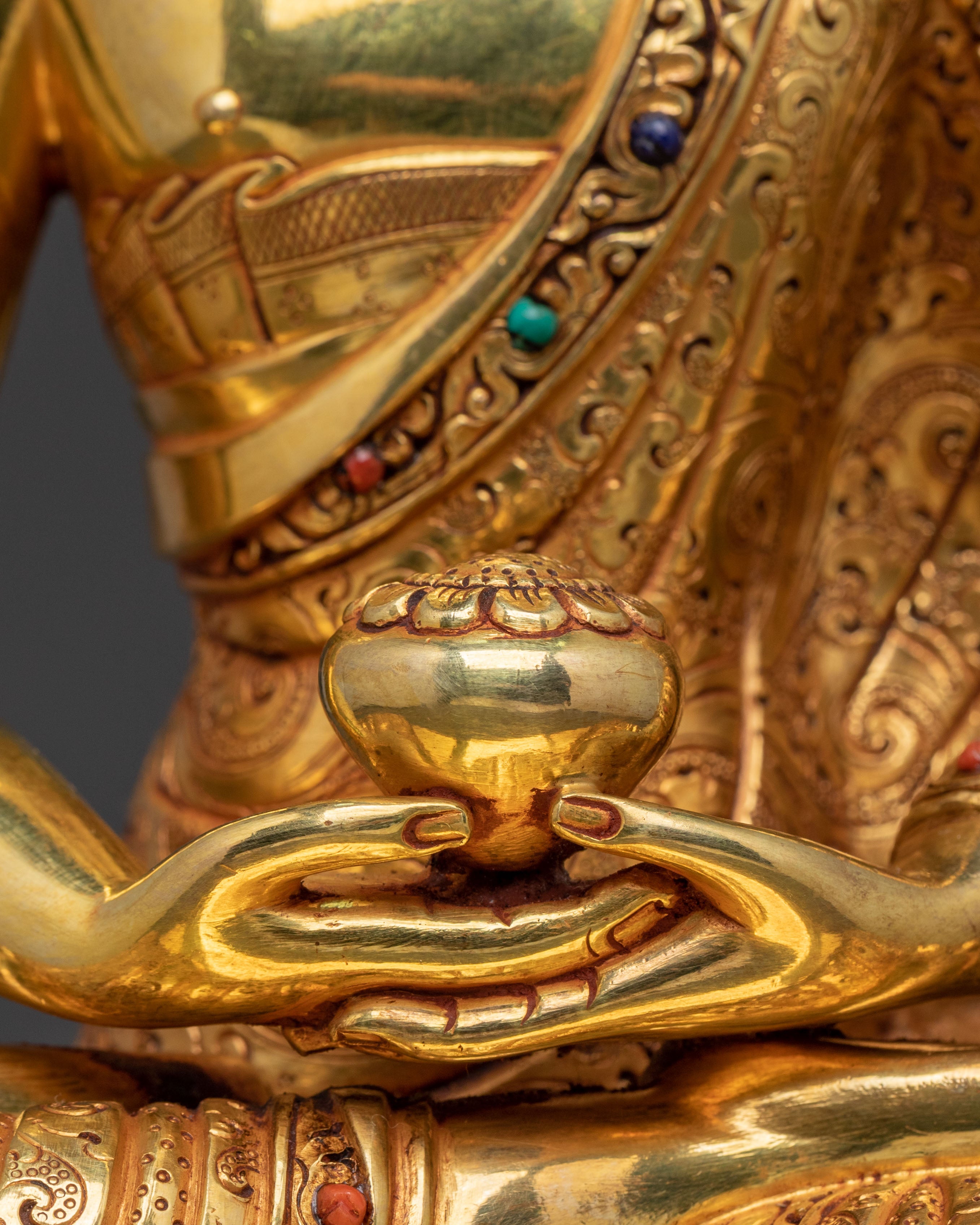 Handcrafted Amitabha Buddha Statue | Meditation Figure