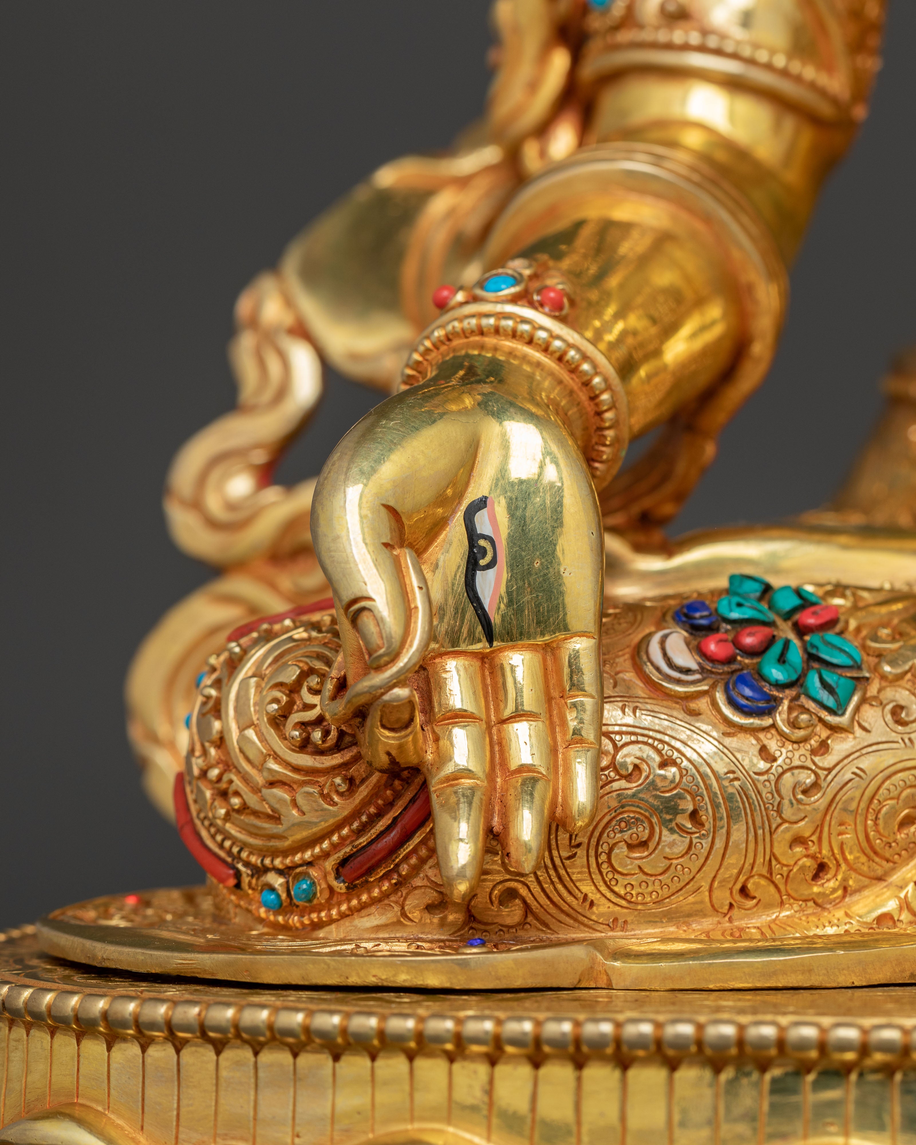 Peaceful White Tara Buddha Statue | Masterpiece Deity