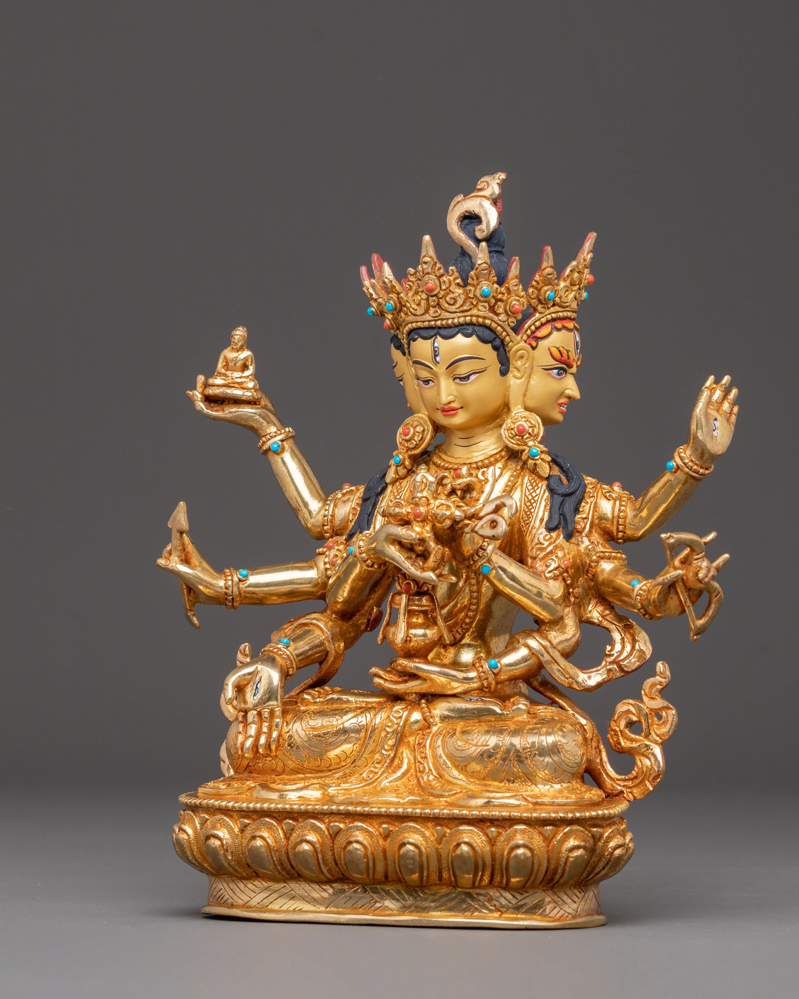 Longevity Goddess Namgyalma Statue | Ushnisha Vijaya - Long Life Deity