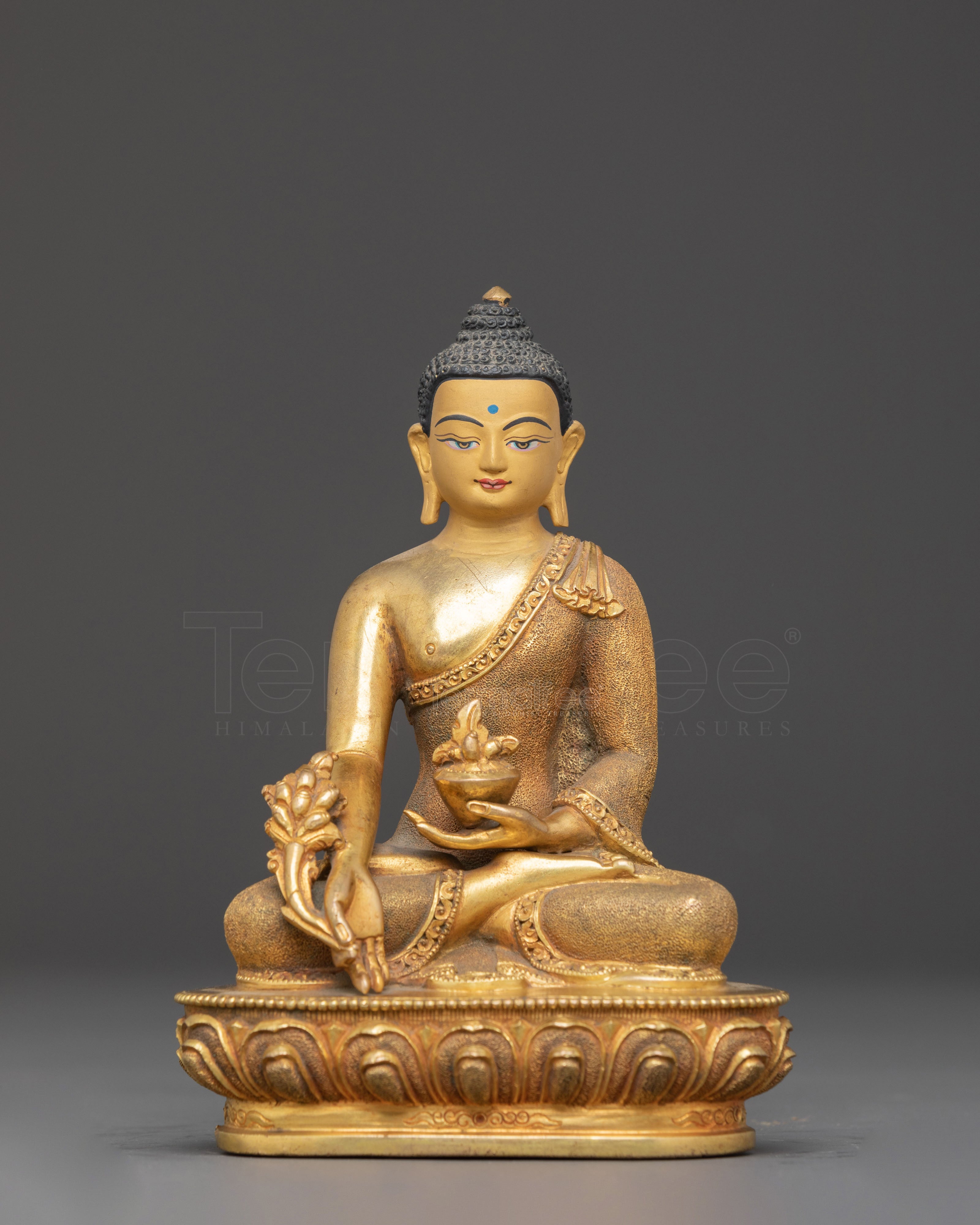 Tranquil Statue of Medicine Buddha