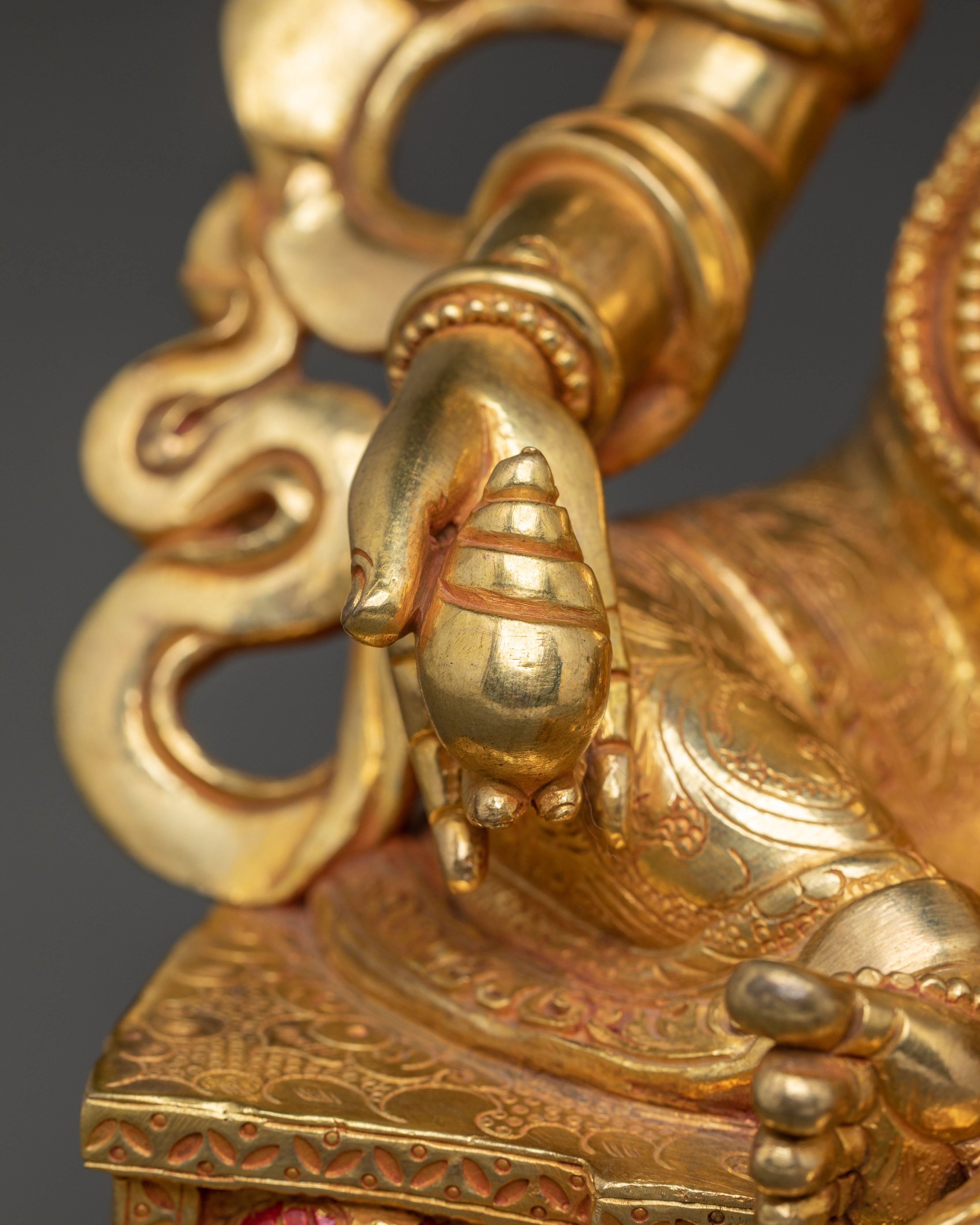 Handcrafted Wealth Icon Dzambhala Statue | Prosperity Deity