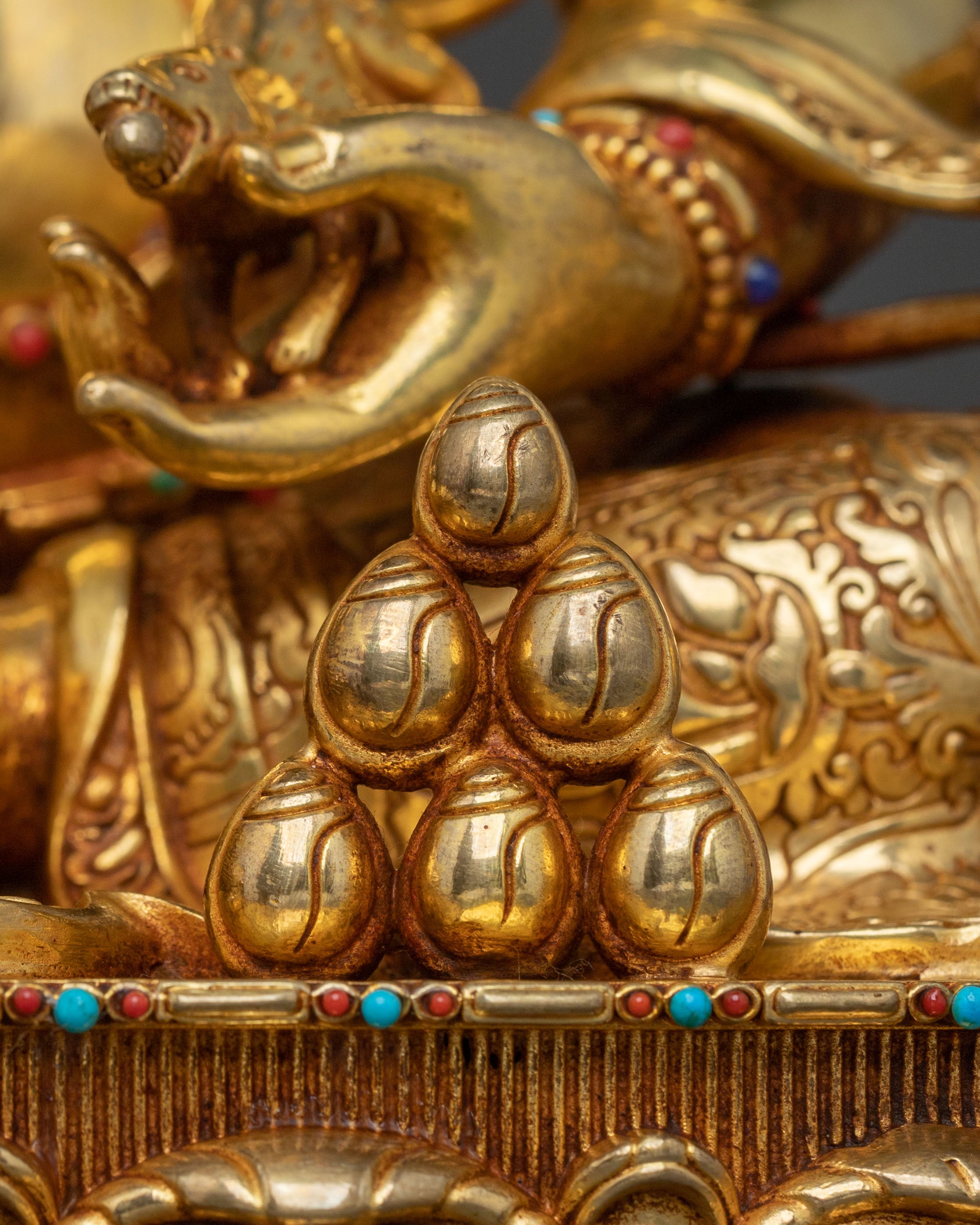 Wealth Deity: Dzambhala Statue | Spiritual Figurine