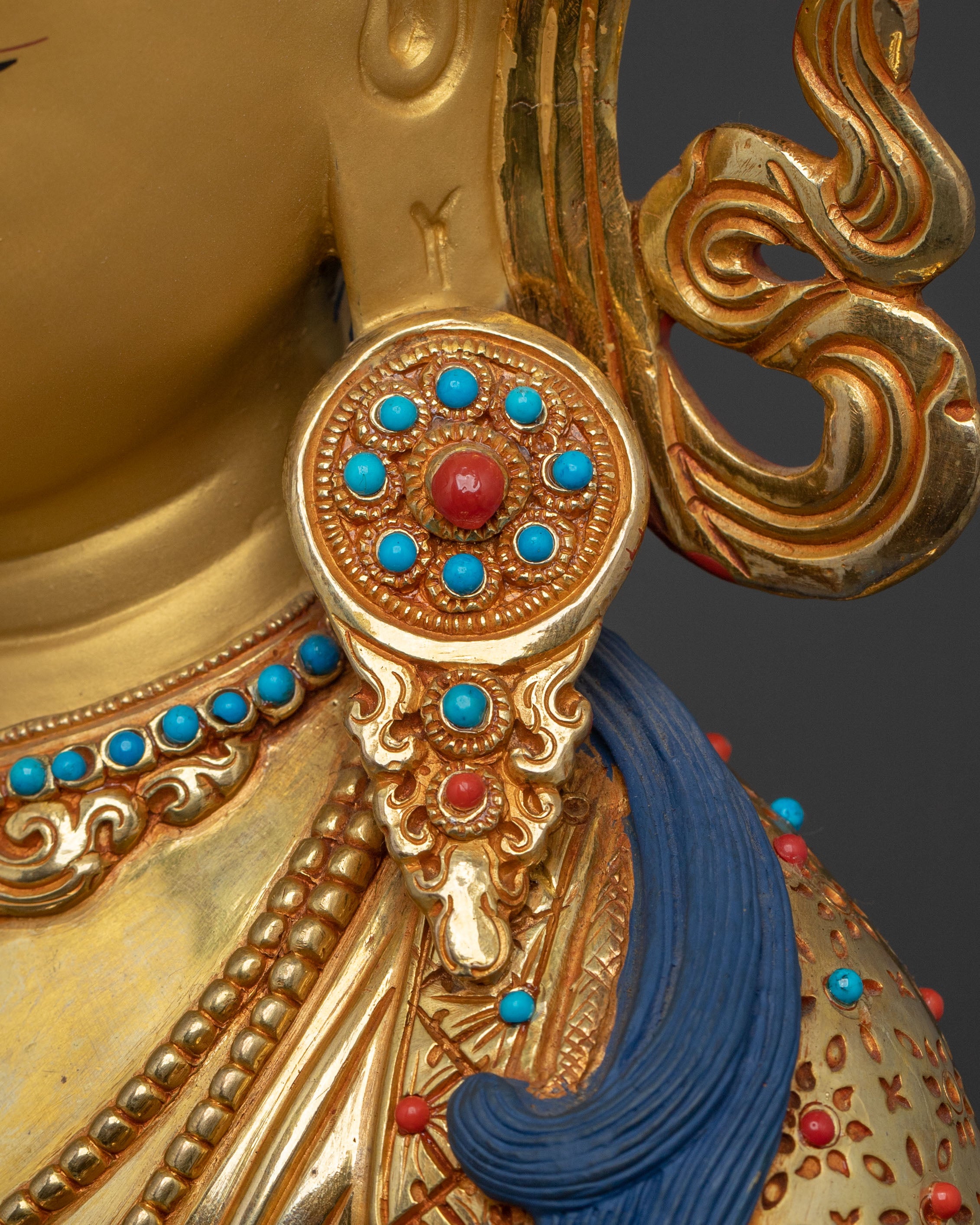 Kshitigarbha Sculpture | Tibetan Bodhisattva Figurine