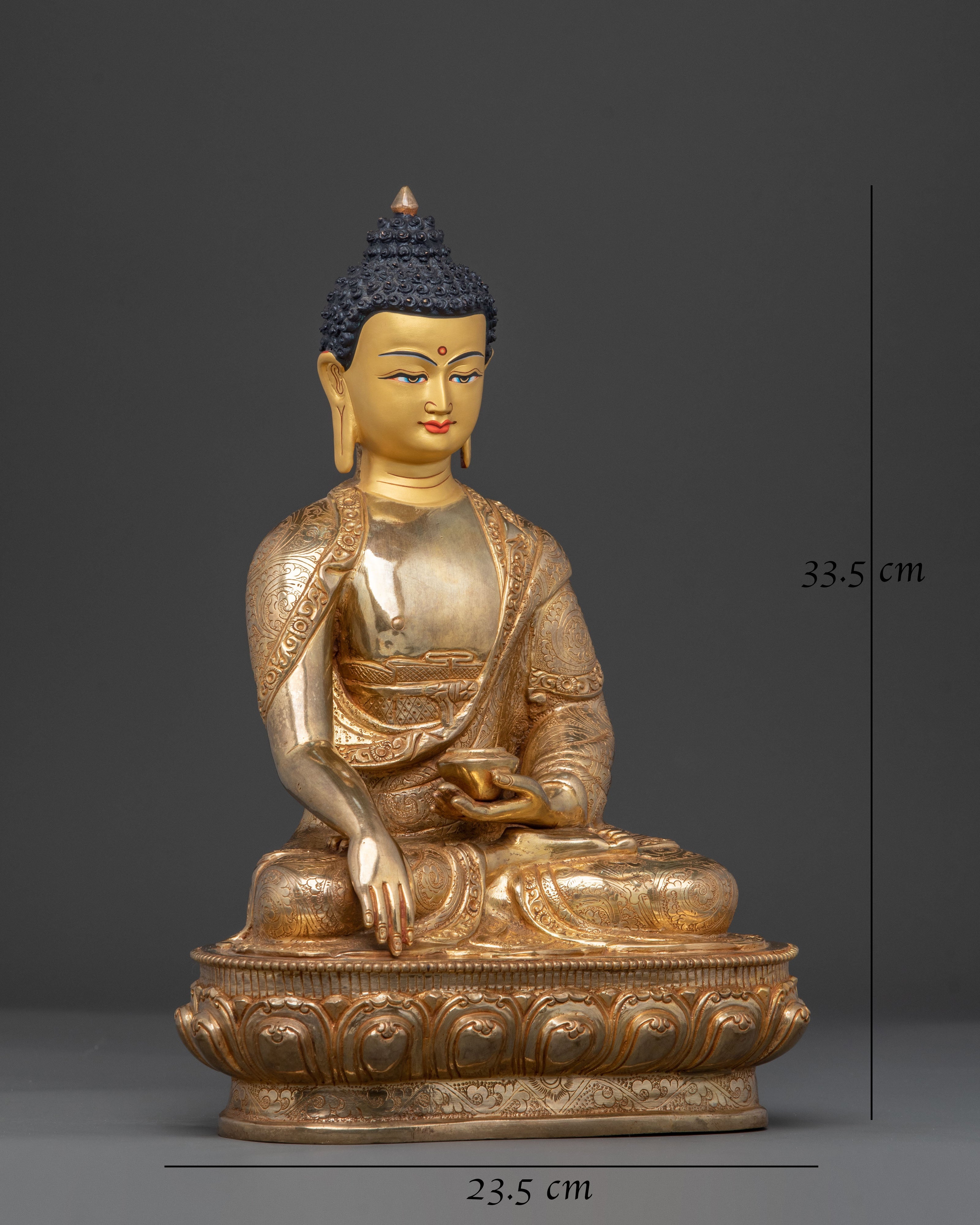 Shakyamuni Buddha Meditating Statue | Sacred Decor