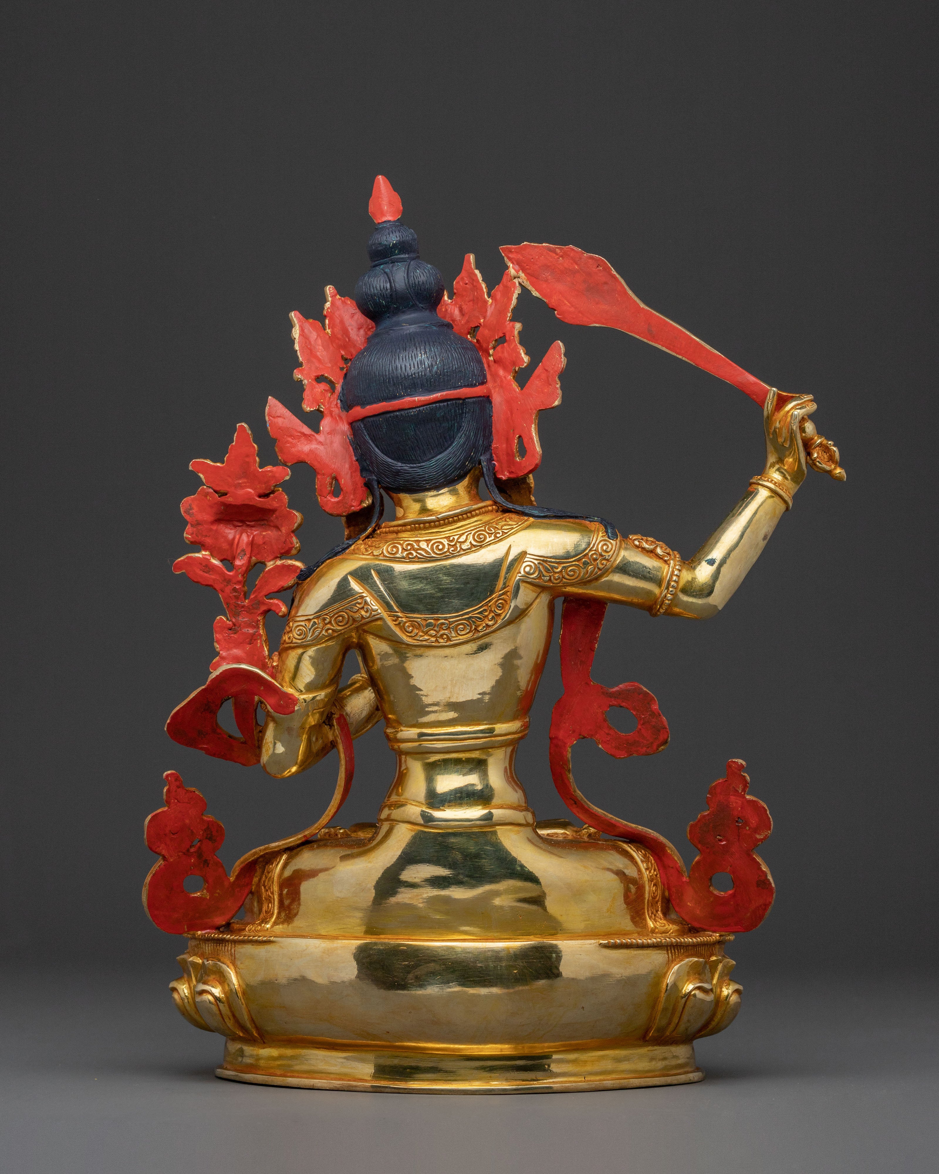 Manjushri Sacred Buddhist Statue | Spiritual Decor