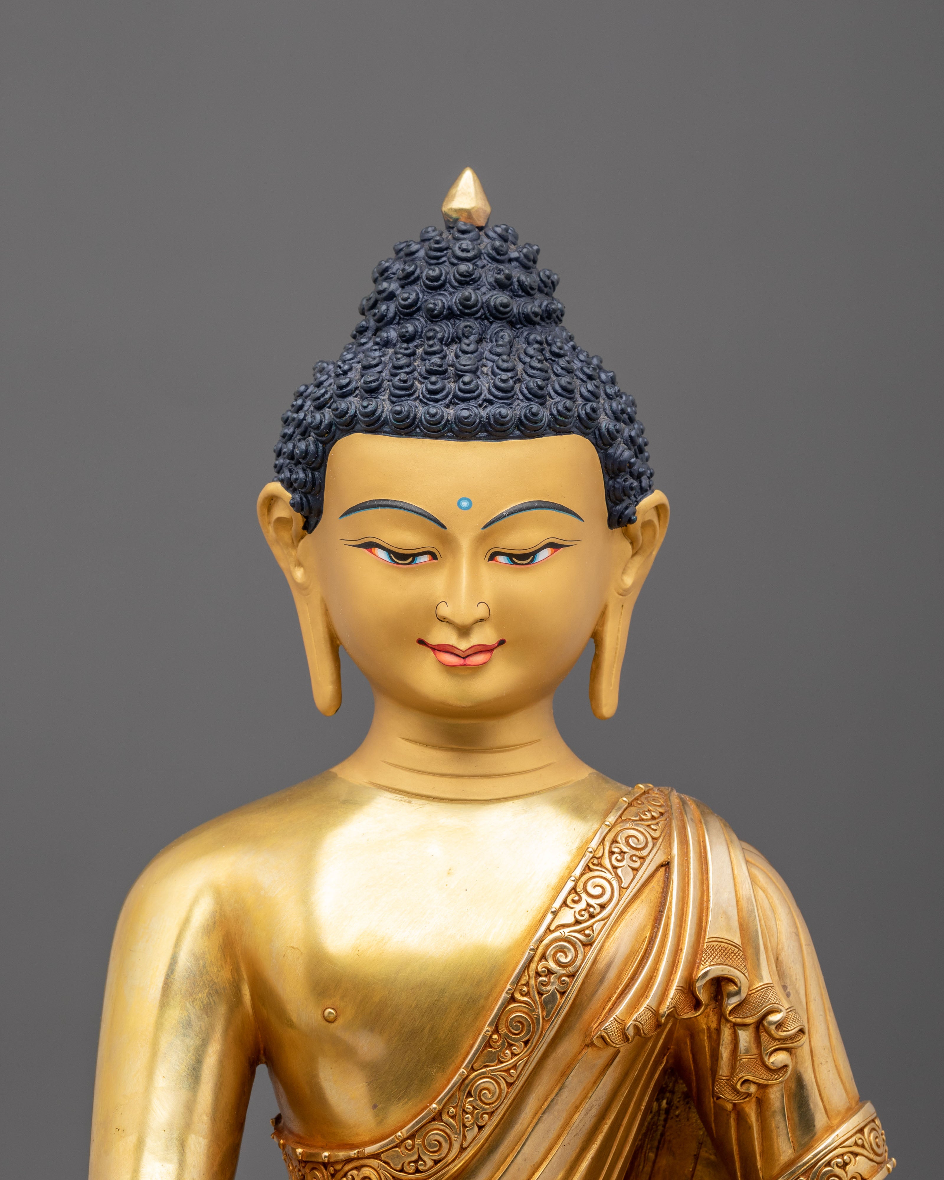 Shakyamuni Buddha Statue | Buddhist Enlightened Teacher Sculpture