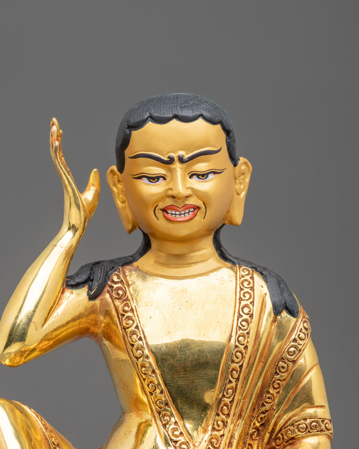 Kagyu Masters Sacred Statue Set | Buddhist Master Figurines