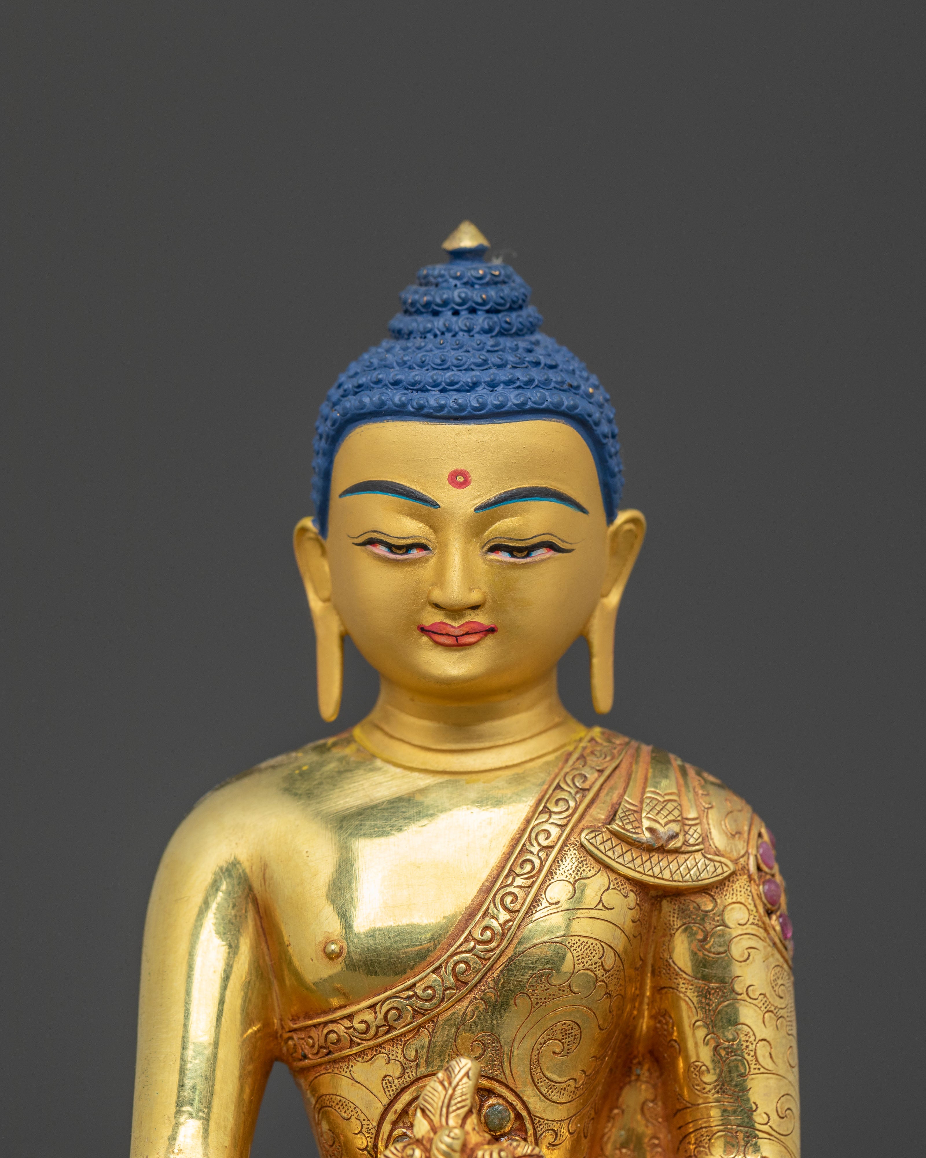 Medicine Buddha Healing Statue | Buddhist Alter Decor